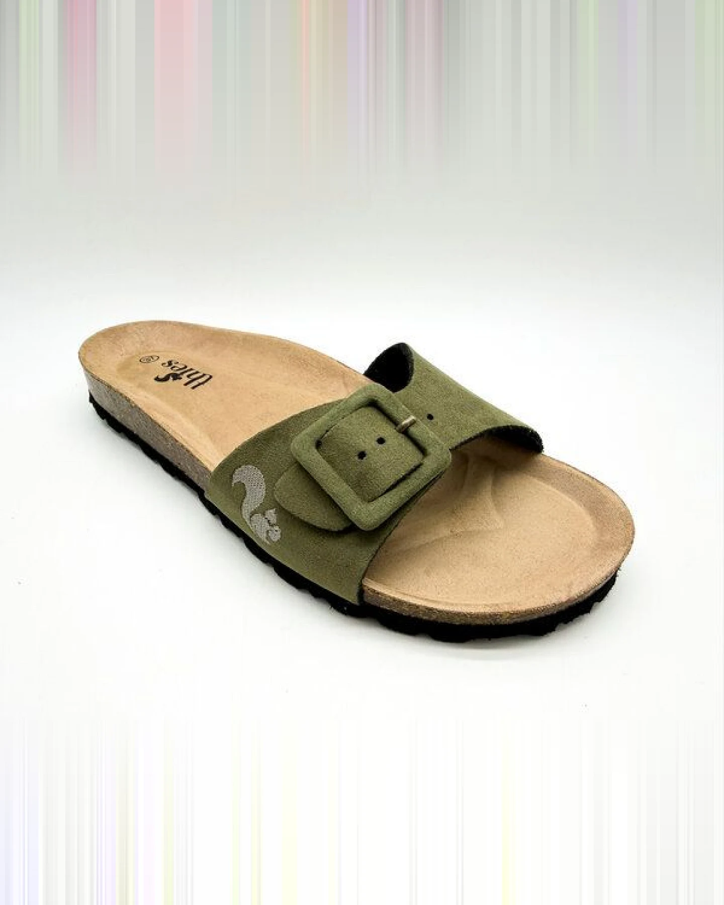 Vegane "thies ® Eco Bio Covered Strap" Sandale – Ansicht 3