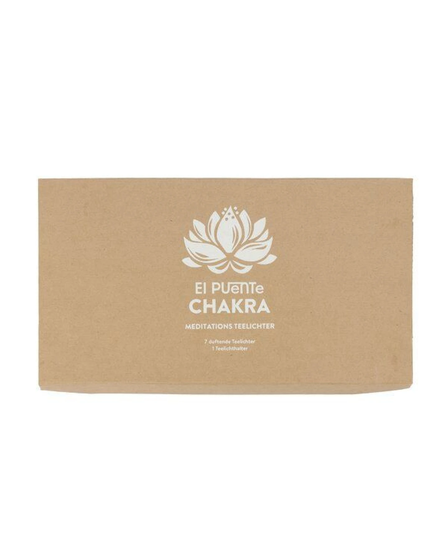 El Puente Chakra-Teelichter und Teelichthalter, 7er-Set – Ansicht 2