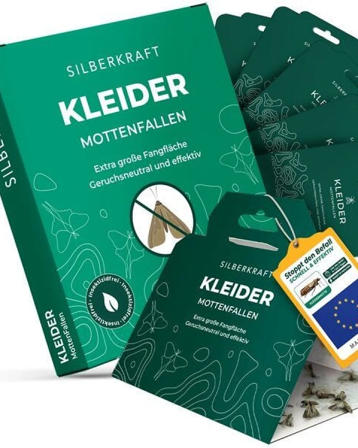 Silberkraft Mottenfalle 6 Stück