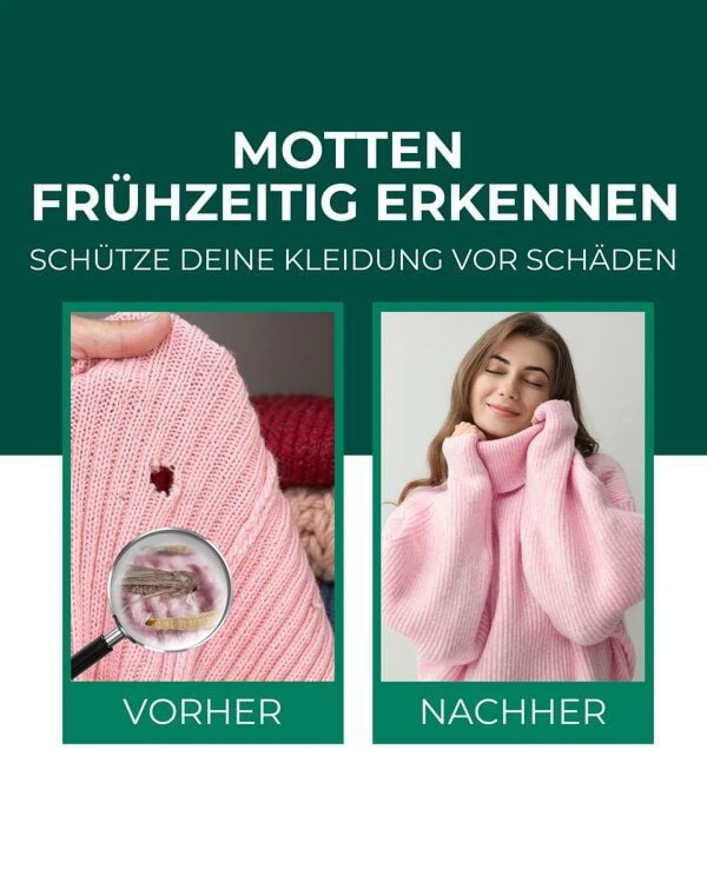 Silberkraft Mottenfalle 6 Stück – Ansicht 2