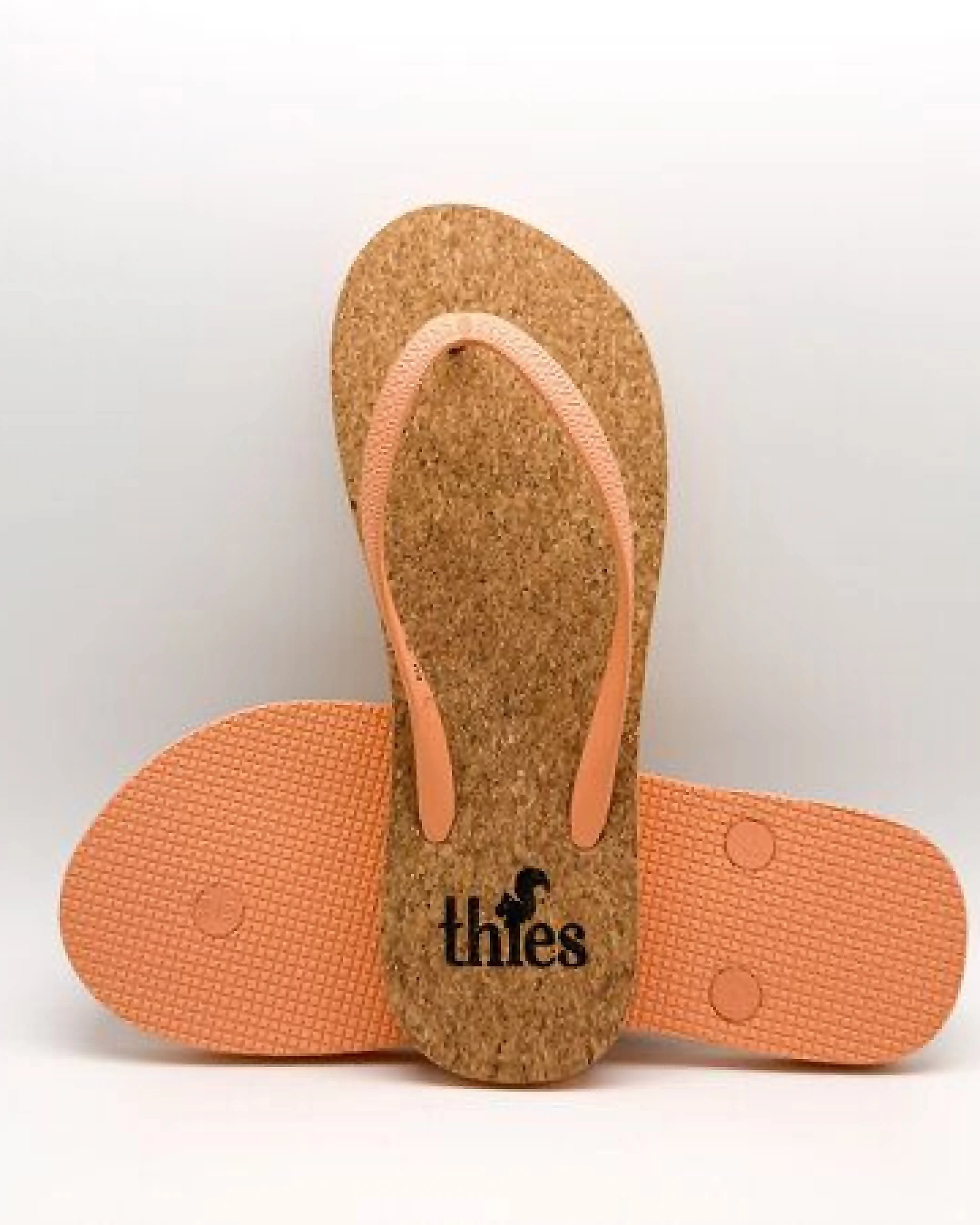 Vegane Eco Cork Thies Flips aus Naturkautschuk – Ansicht 2