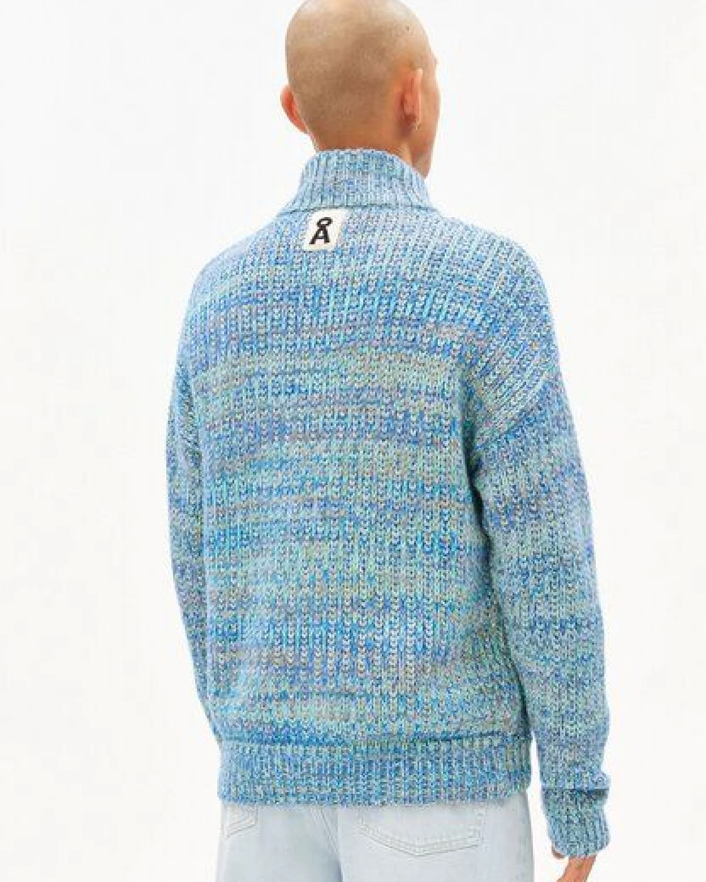 ARMEDANGELS UN-WASTED Herren Cardigan aus Bio-Woll Mix – Ansicht 2