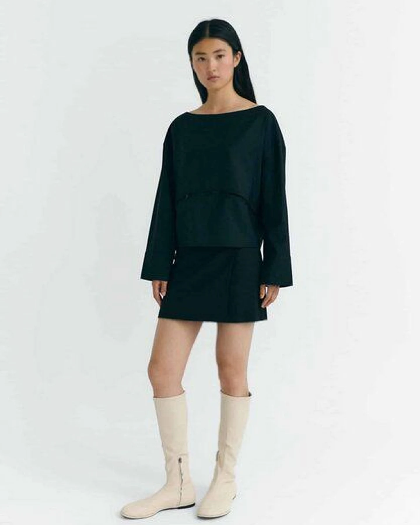 thinking mu Bluse Marion aus 100% Wolle – Ansicht 3