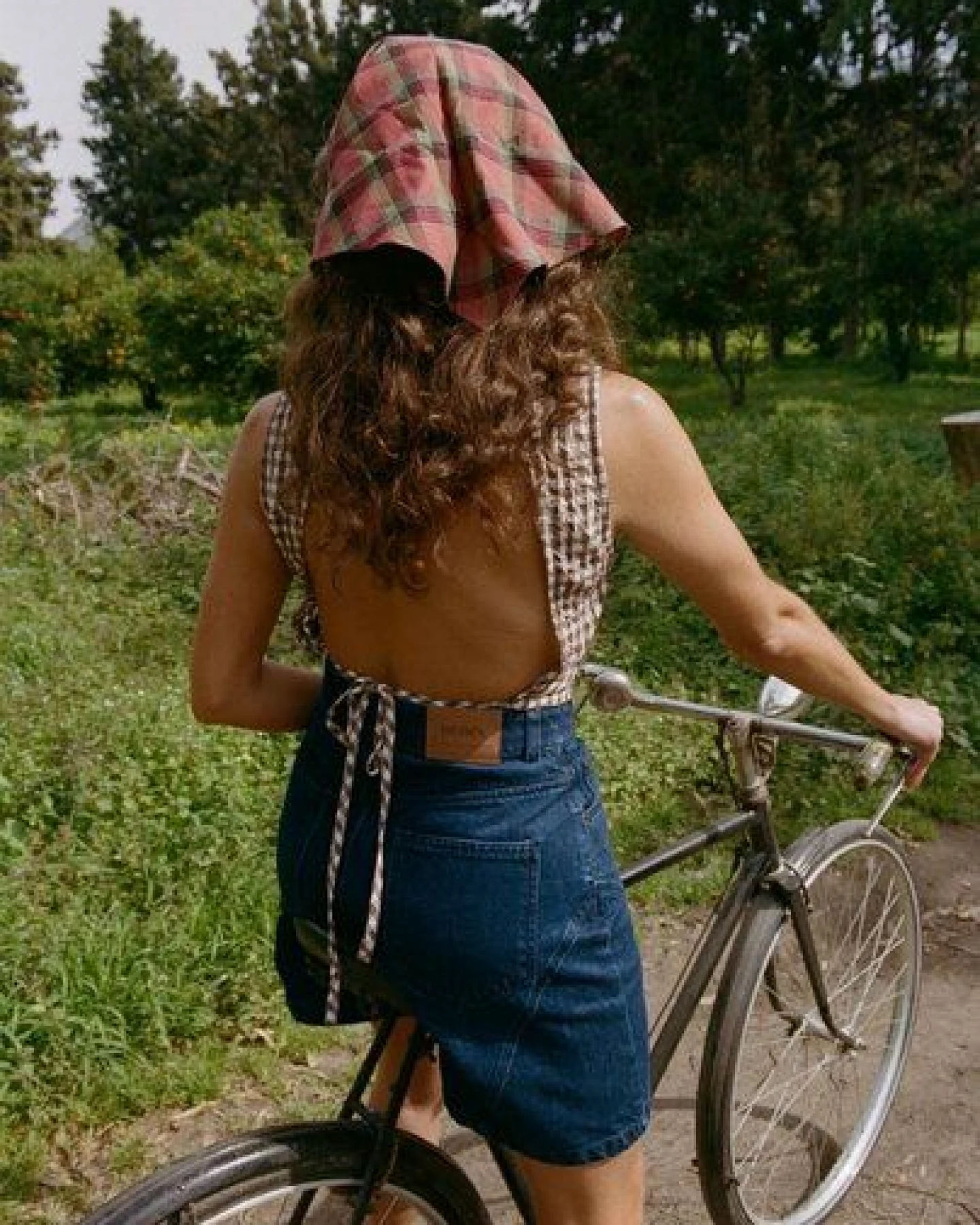 Nénés Top Hallie - Vichy Braun – Ansicht 3