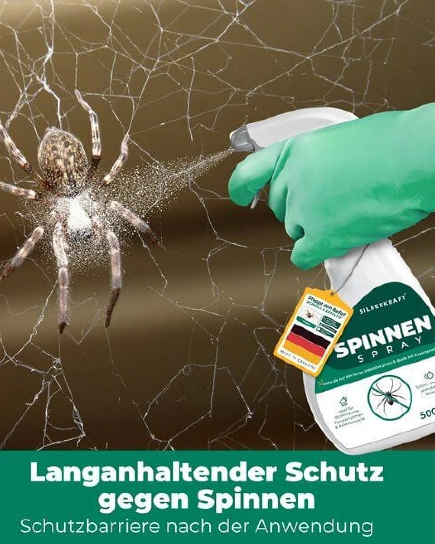 Silberkraft Spinnenspray 500 ml inkl. E-Book – Ansicht 4