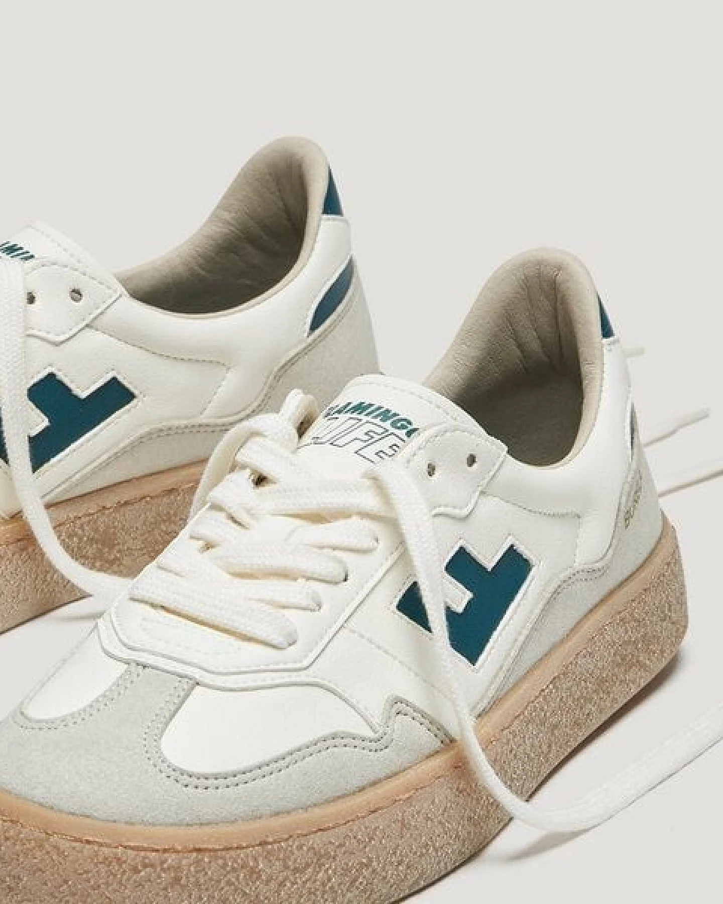 Flamingos' Life Sneaker Vegan - Burela Bold - Forest – Ansicht 2