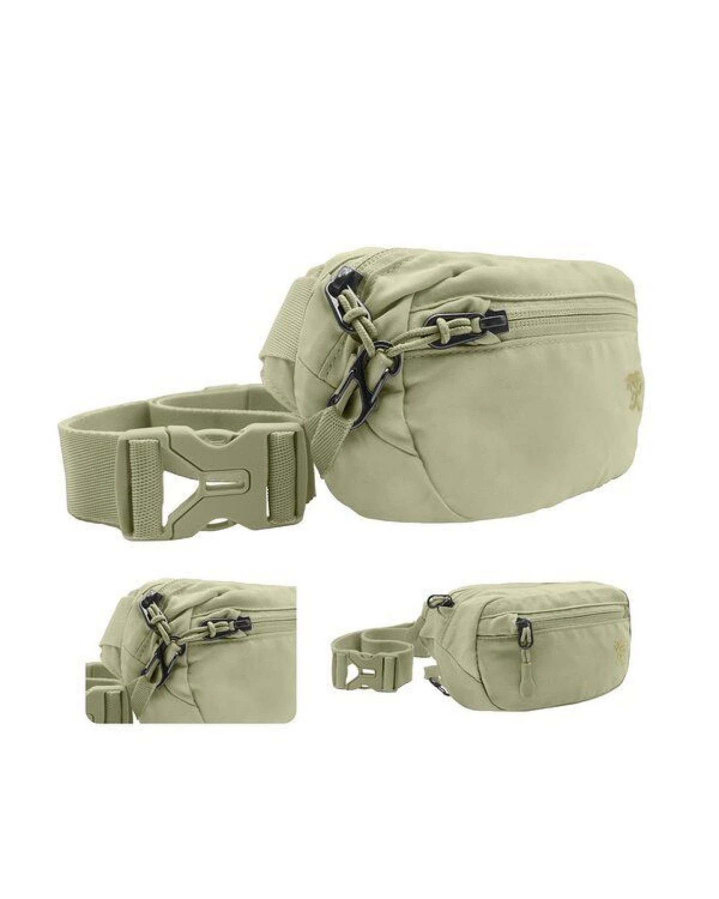 FUCHS & REBELL MIKA Mini Hip Bag – kompakte Anti-Diebstahl Hüfttasche – Ansicht 3