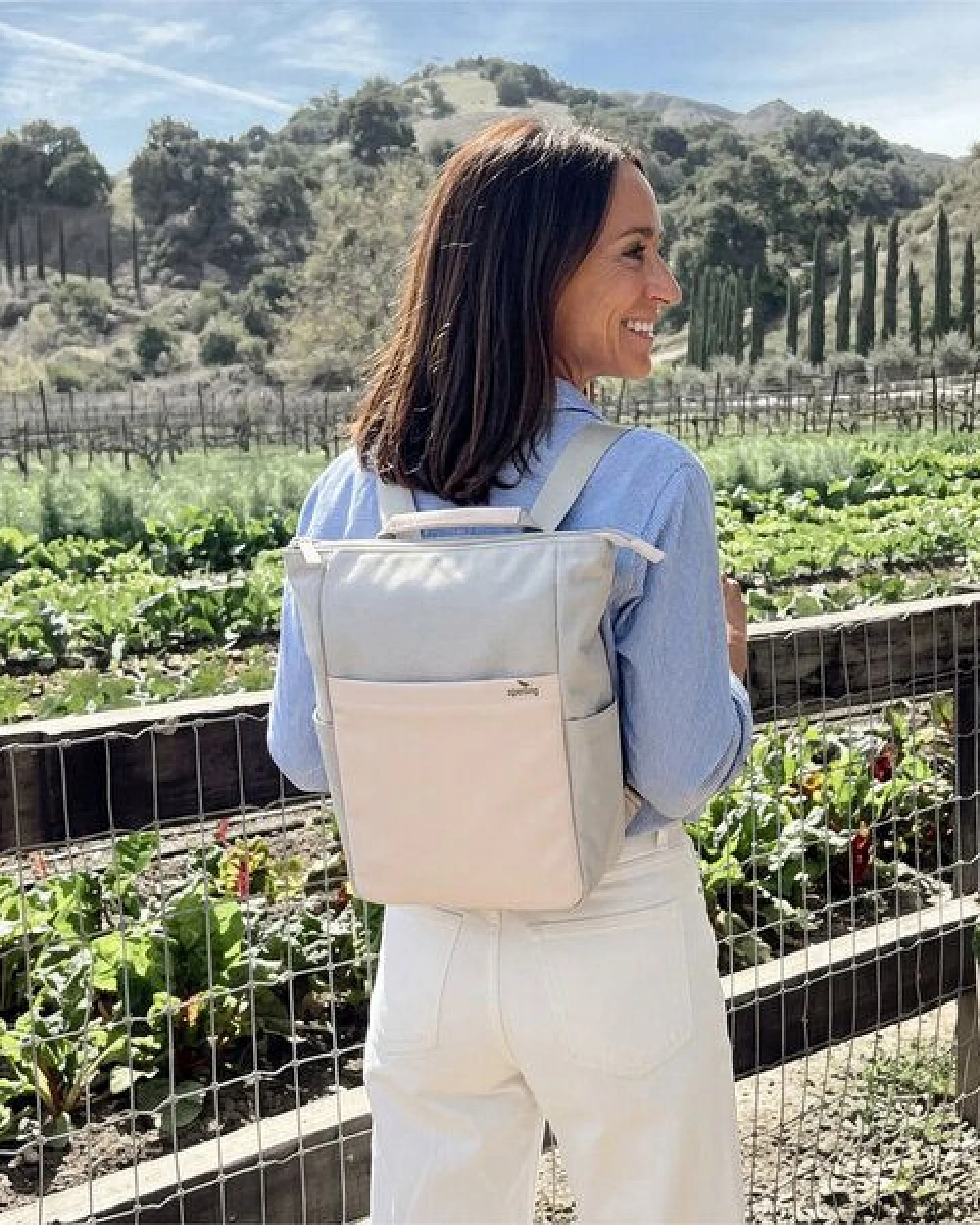 Sperling 2-in-1 Rucksack "Triple-Small" aus recyceltem PET & Kork – Ansicht 3