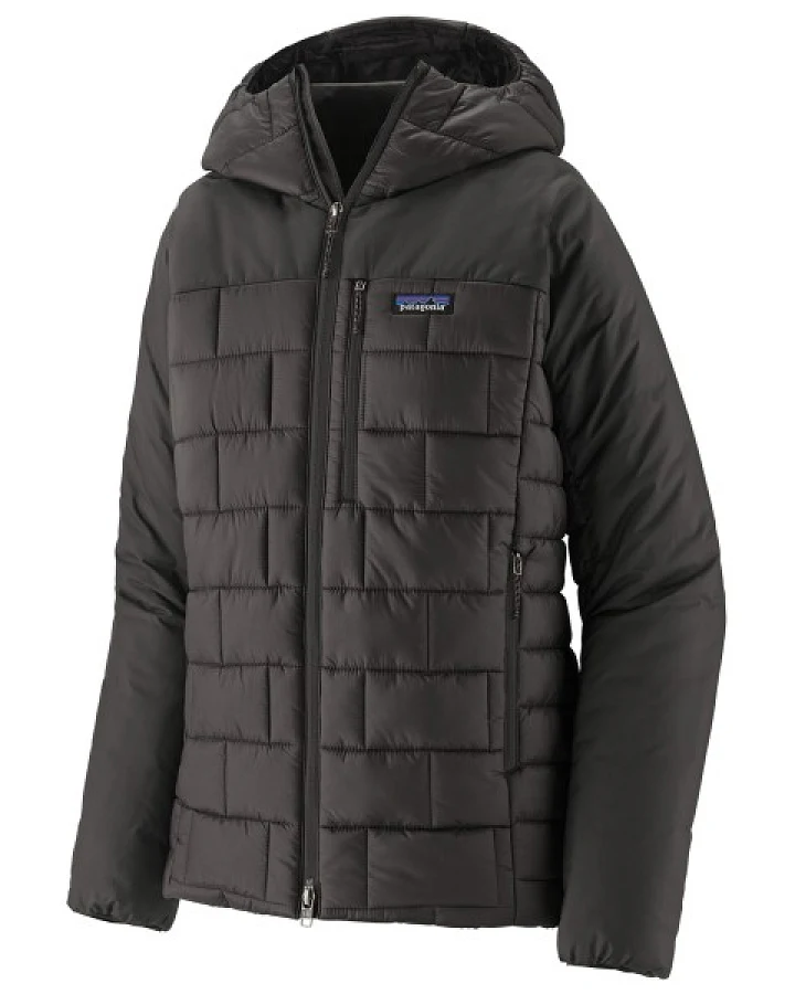 Patagonia - Women's Hi-Loft Nano Puff Hoody - Kunstfaserjacke Gr XL grau/schwarz