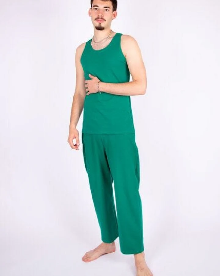 ÆVRIL Unisex Tank Top // Emerald Green // Bio-Baumwolle