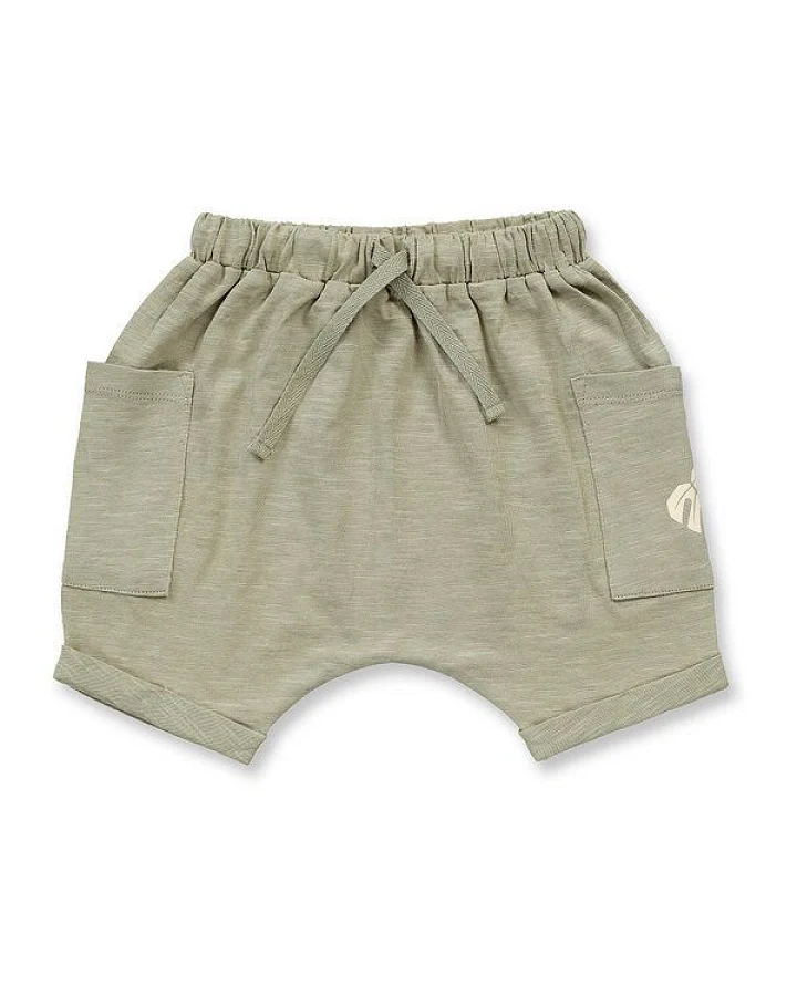 Sense Organics Babyshorts mit Blätter-Druck, Modell MAGESH