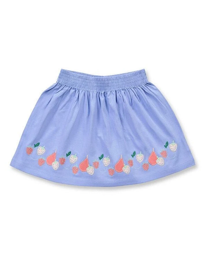 Sense Organics Mädchenrock mit Früchtemotiv, Modell MALIA