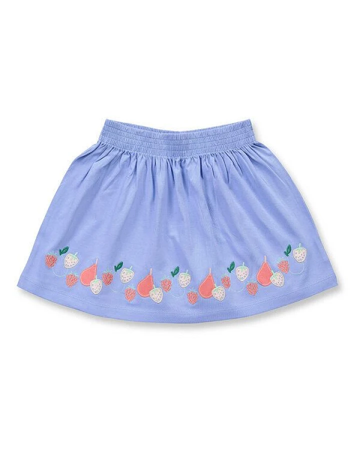 Sense Organics Mädchenrock mit Früchtemotiv, Modell MALIA