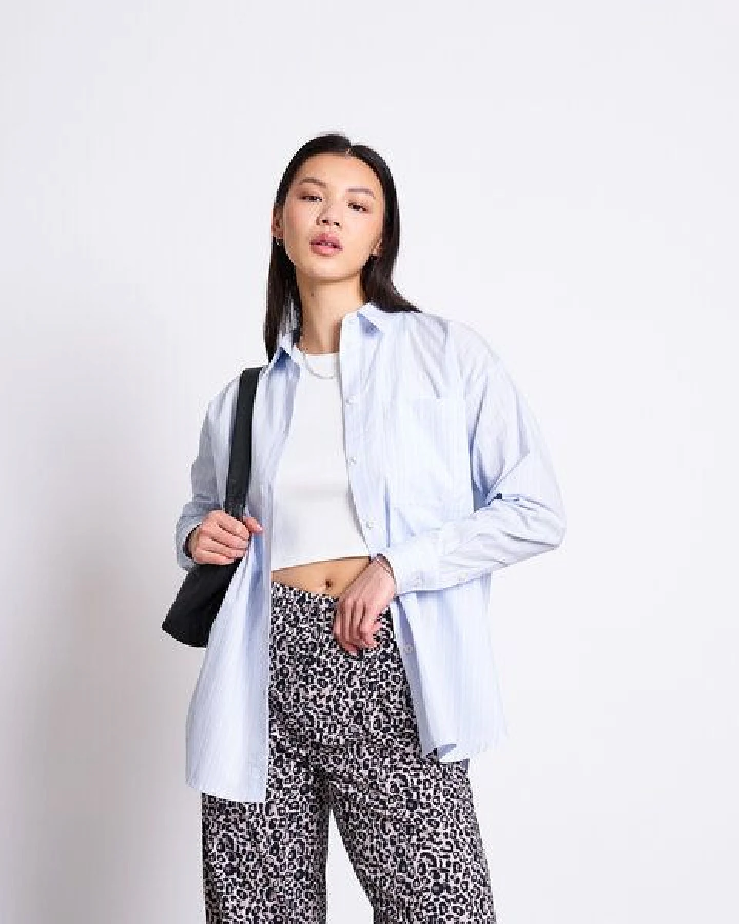 JAN N JUNE Weite Hose KISO Leo Print GOTS – Ansicht 3