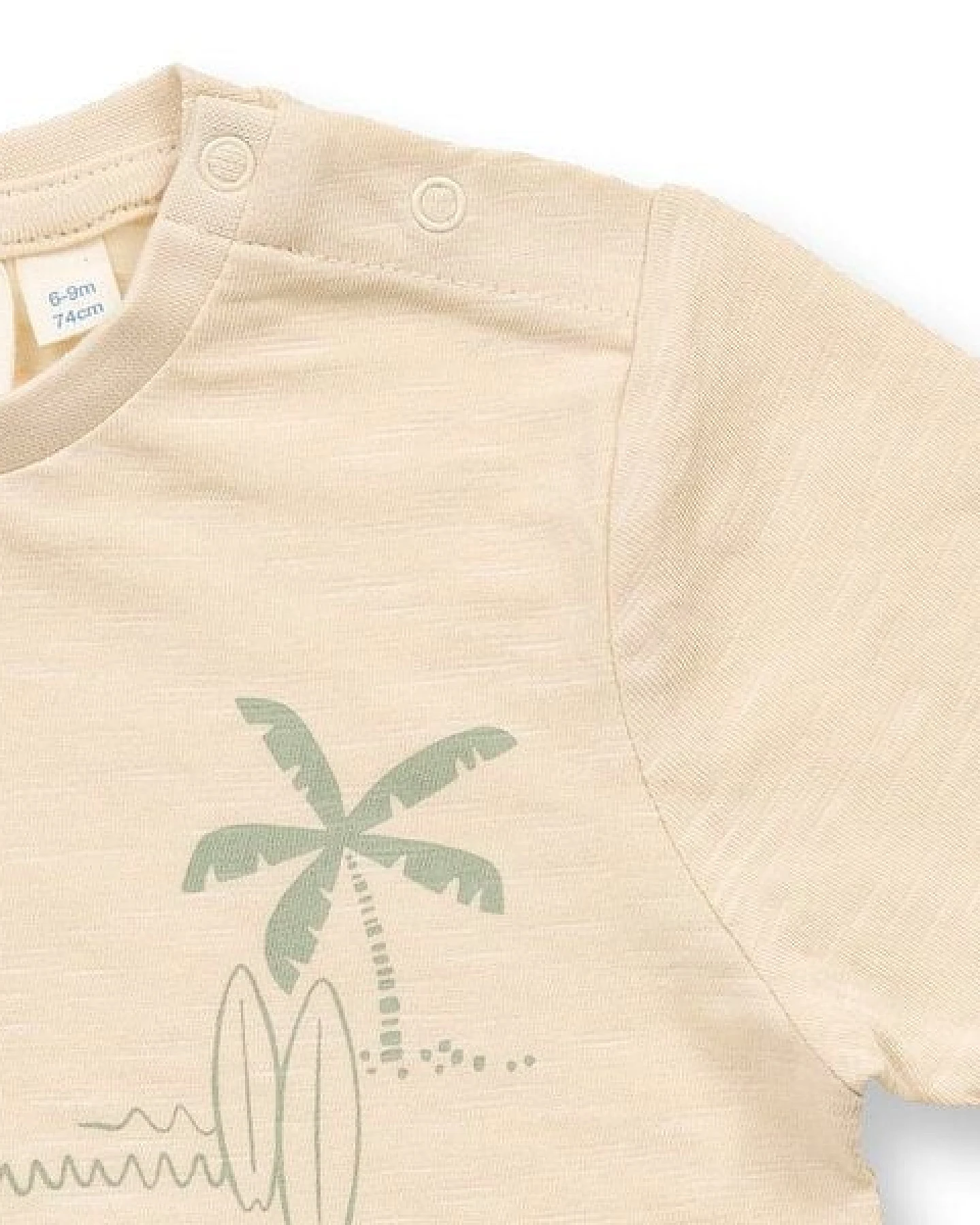 Sense Organics T-Shirt für Babys mit Kängurutasche, Modell TAMO – Ansicht 3