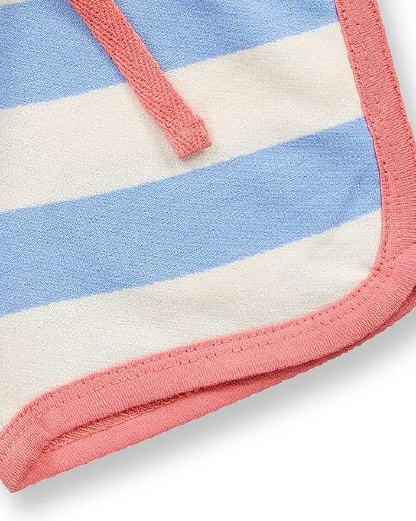 Sense Organics Baby Shorts blau-weiß geringelt, Modell MARLEN – Ansicht 3
