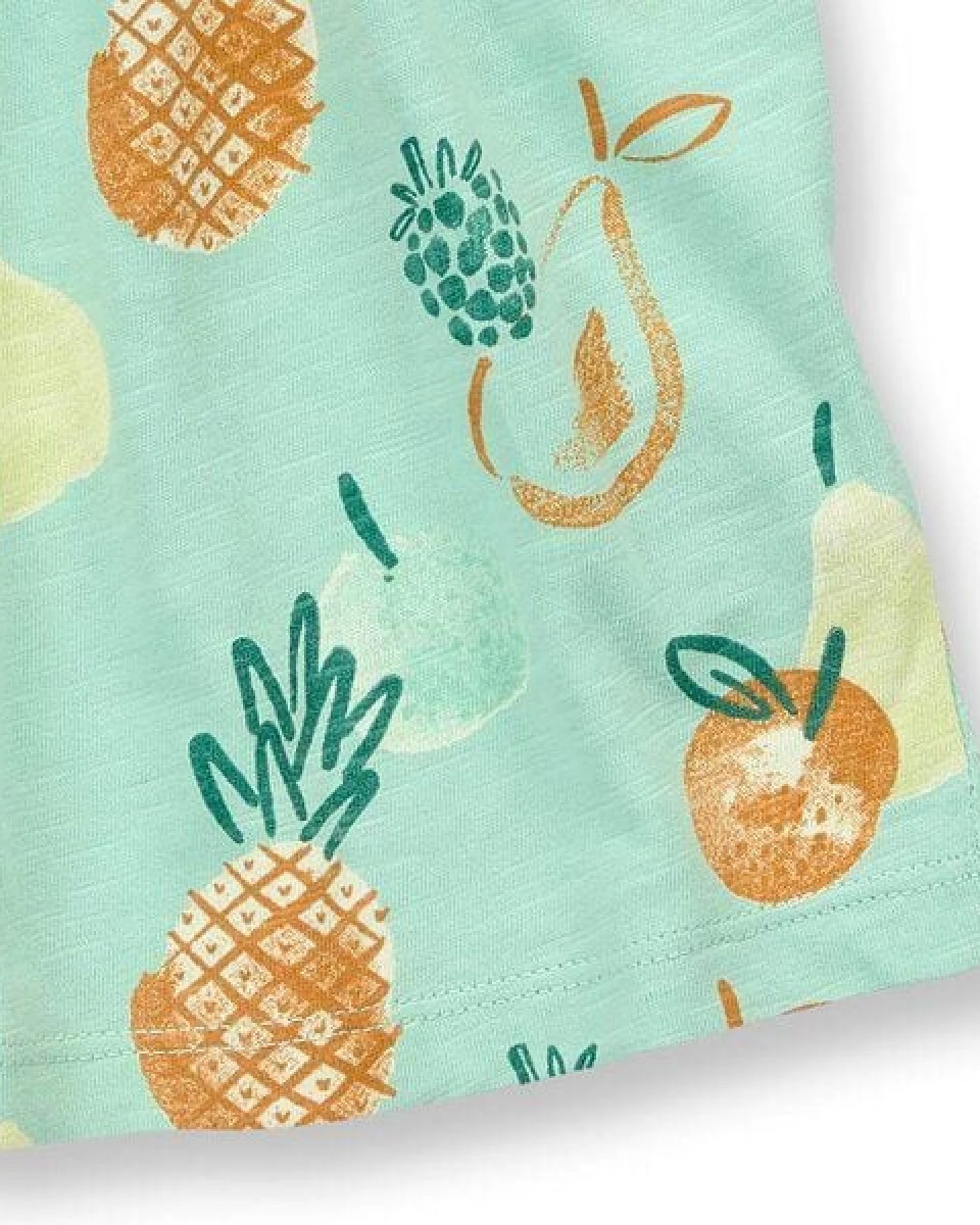 Sense Organics Baby Tunika mit Früchtedruck, Modell IRMA – Ansicht 4