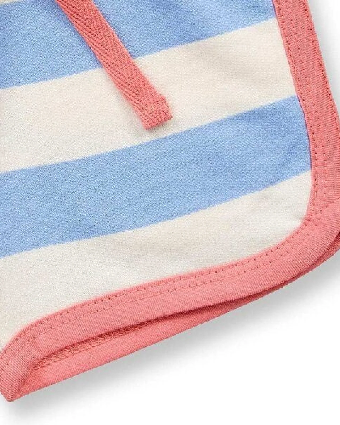Sense Organics Baby Shorts blau-weiß geringelt, Modell MARLEN – Ansicht 3