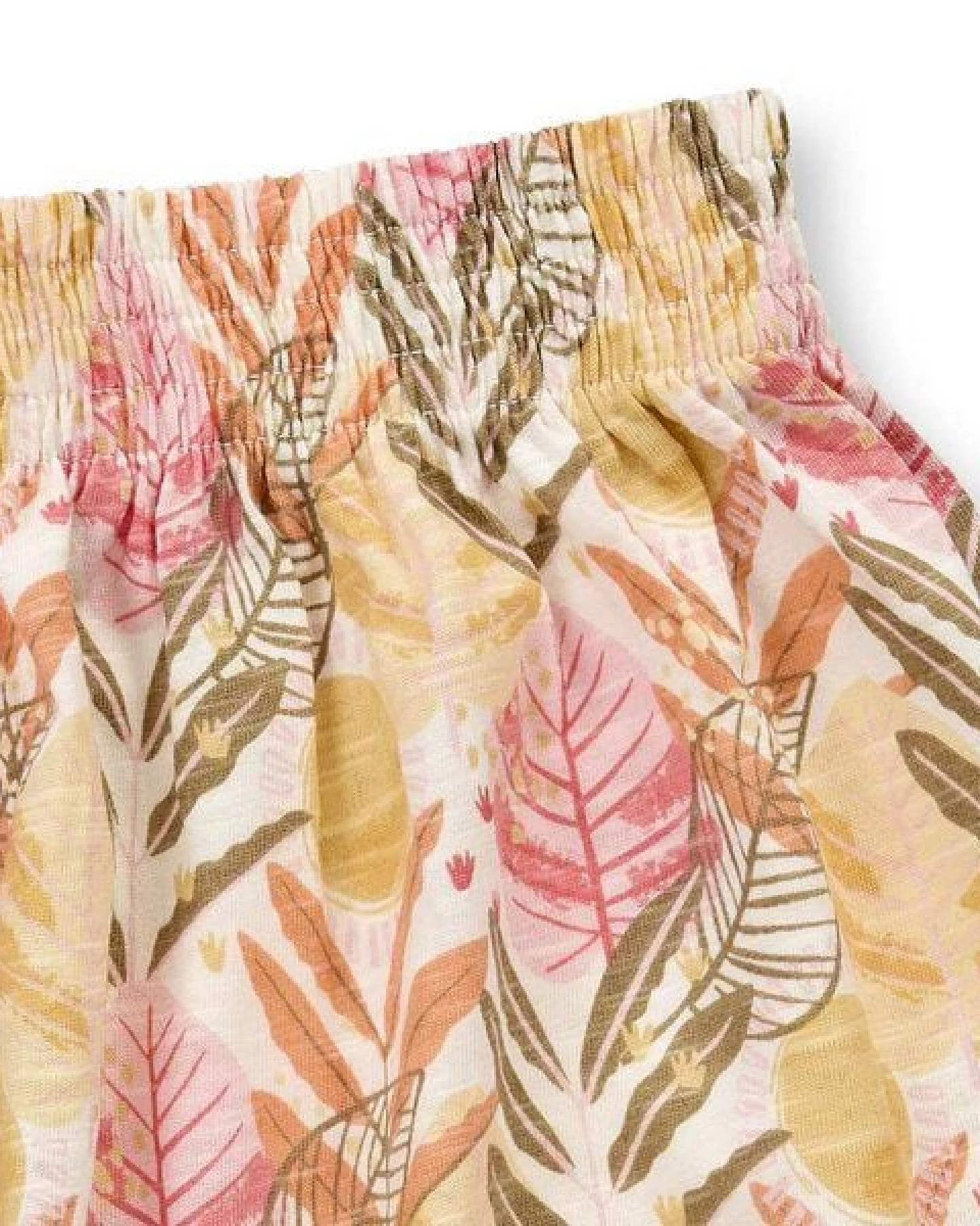 Sense Organics Rock für Mädchen mit Blätterdruck, Modell MALIA – Ansicht 3