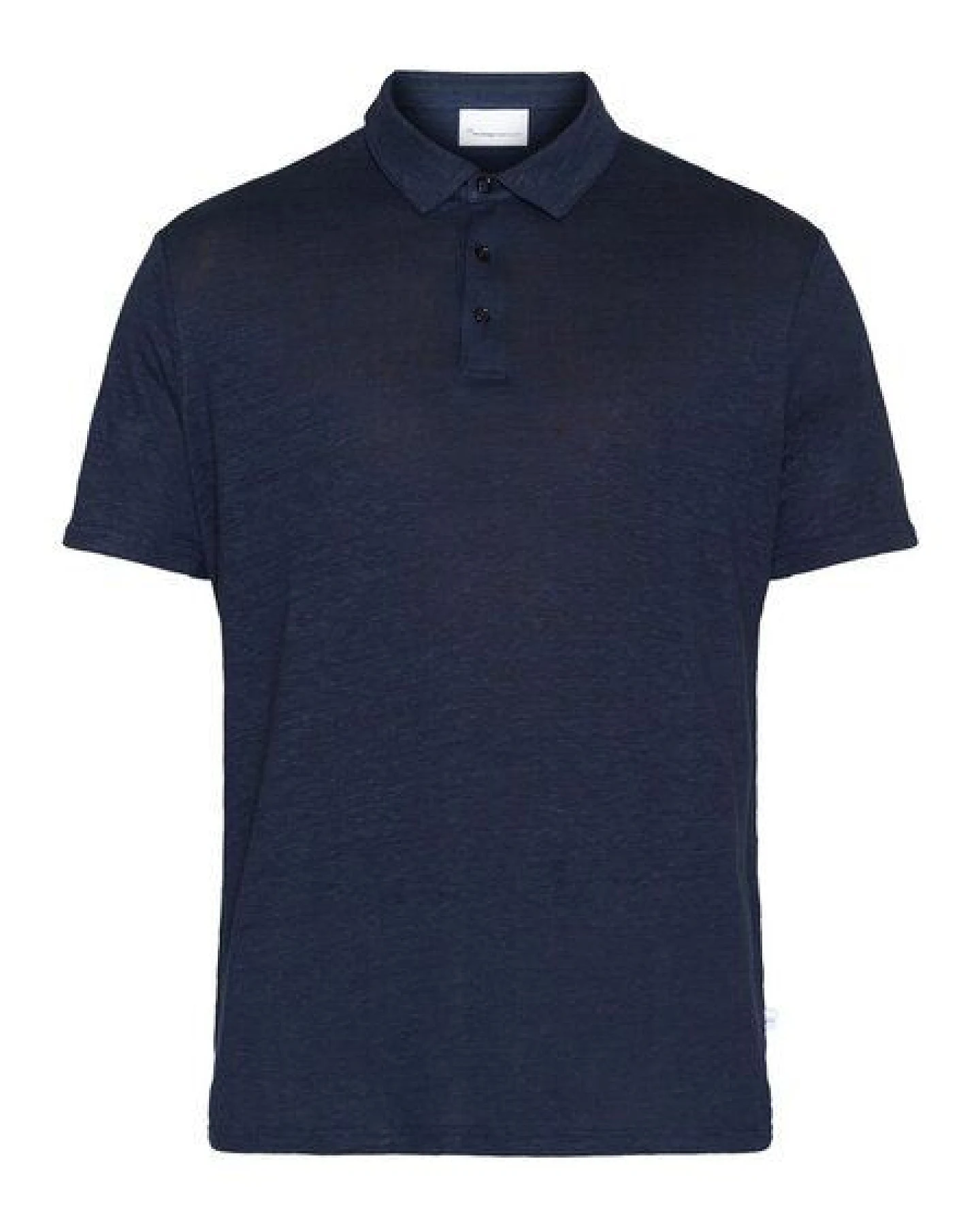 KnowledgeCotton Apparel Poloshirt - Linen polo - aus Leinen – Ansicht 4