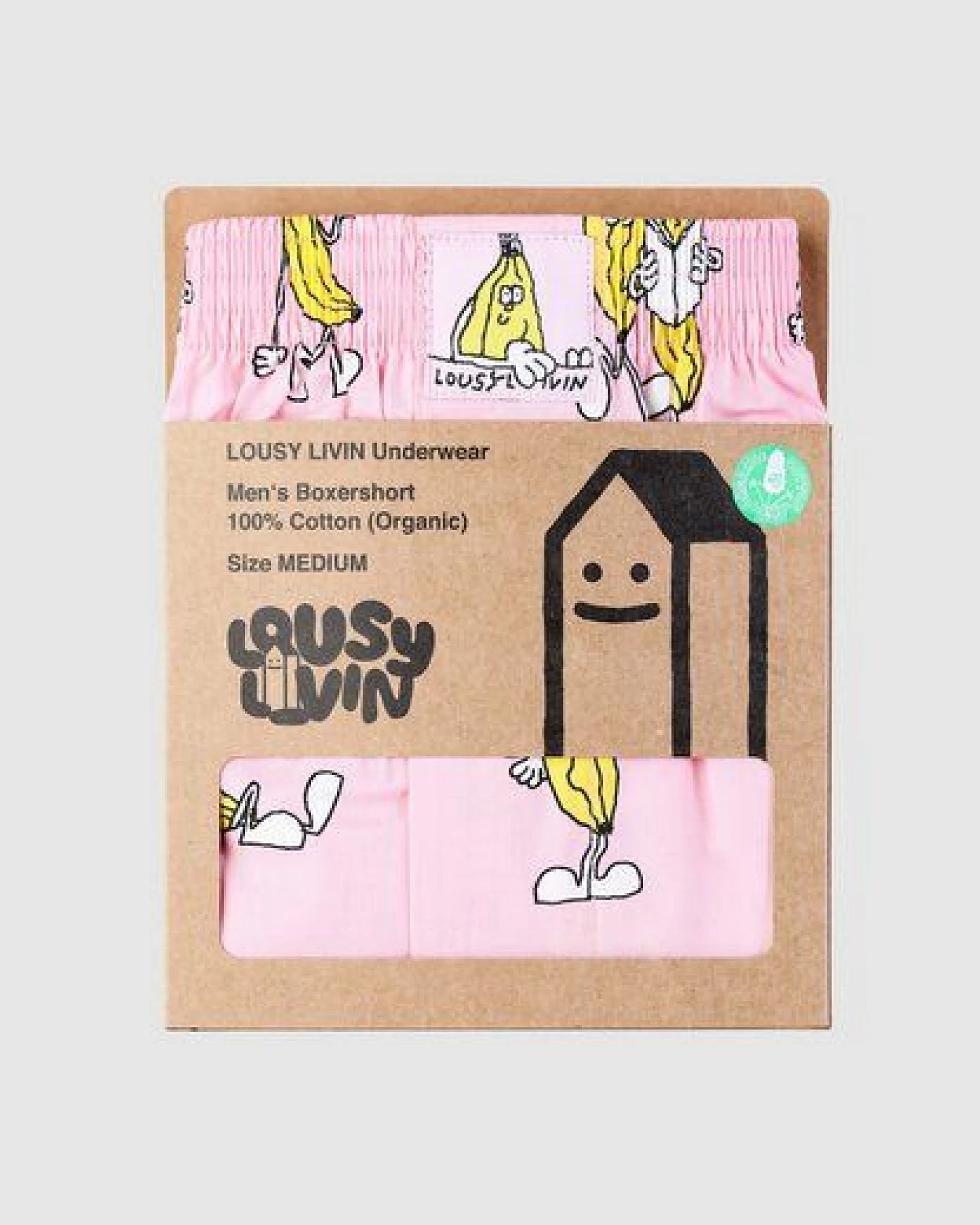 Lousy Livin Weite Boxershorts ICECREAM aus 100% Bio-Baumwolle – Ansicht 4