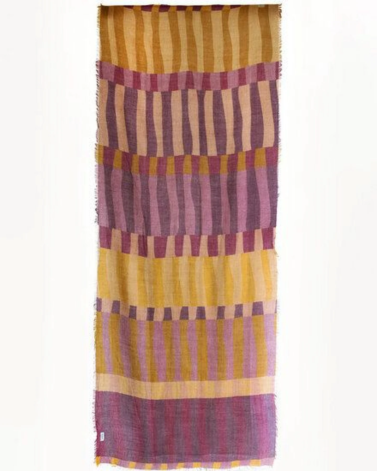 Djian Schal aus Merino-Wolle – STRIPES – mulesingfrei – Ansicht 2