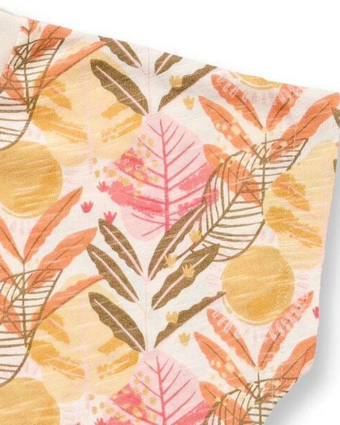 Sense Organics T-Shirt mit Blätter-Druck für Kinder, Modell DORA – Ansicht 3