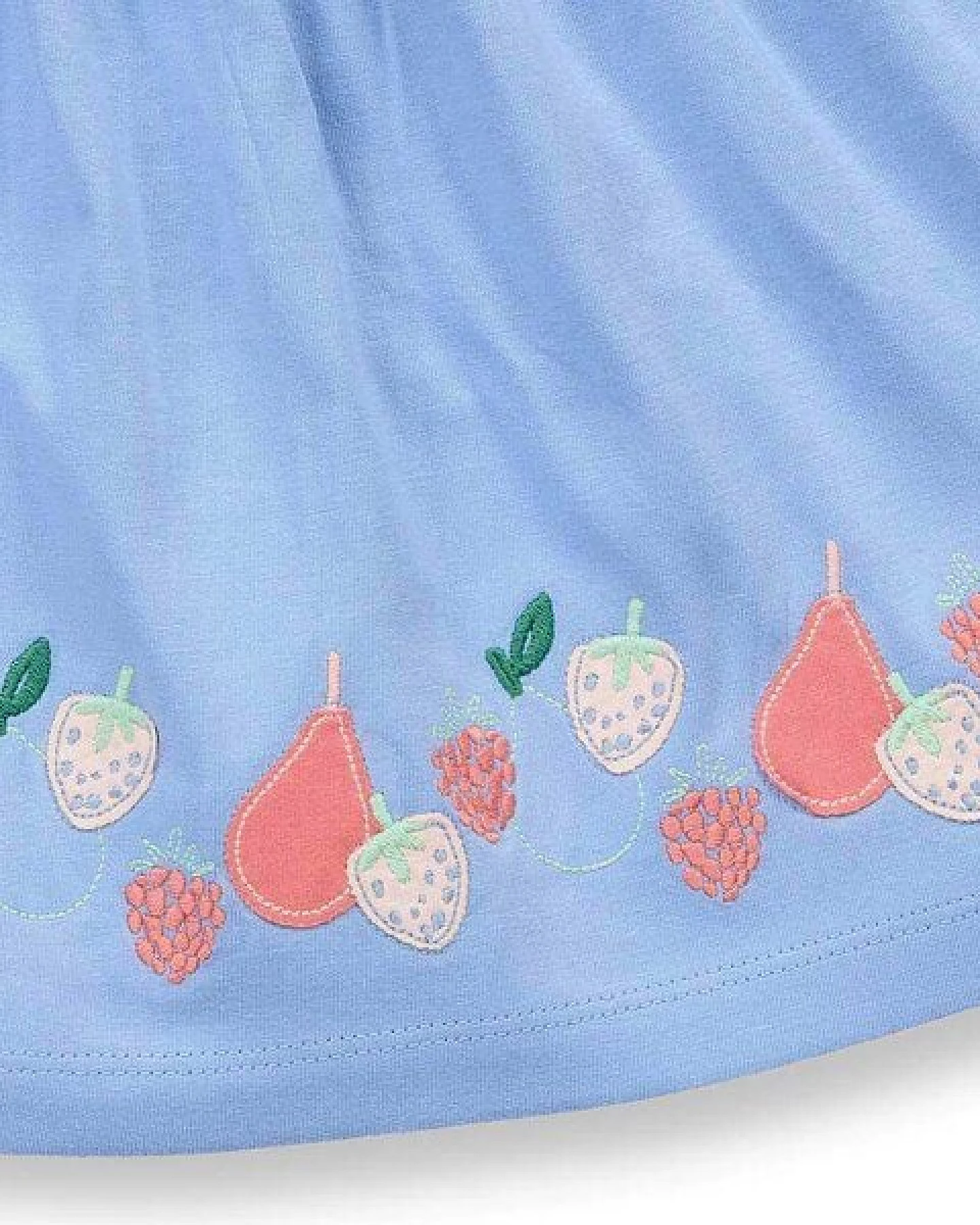 Sense Organics Mädchenrock mit Früchtemotiv, Modell MALIA – Ansicht 4