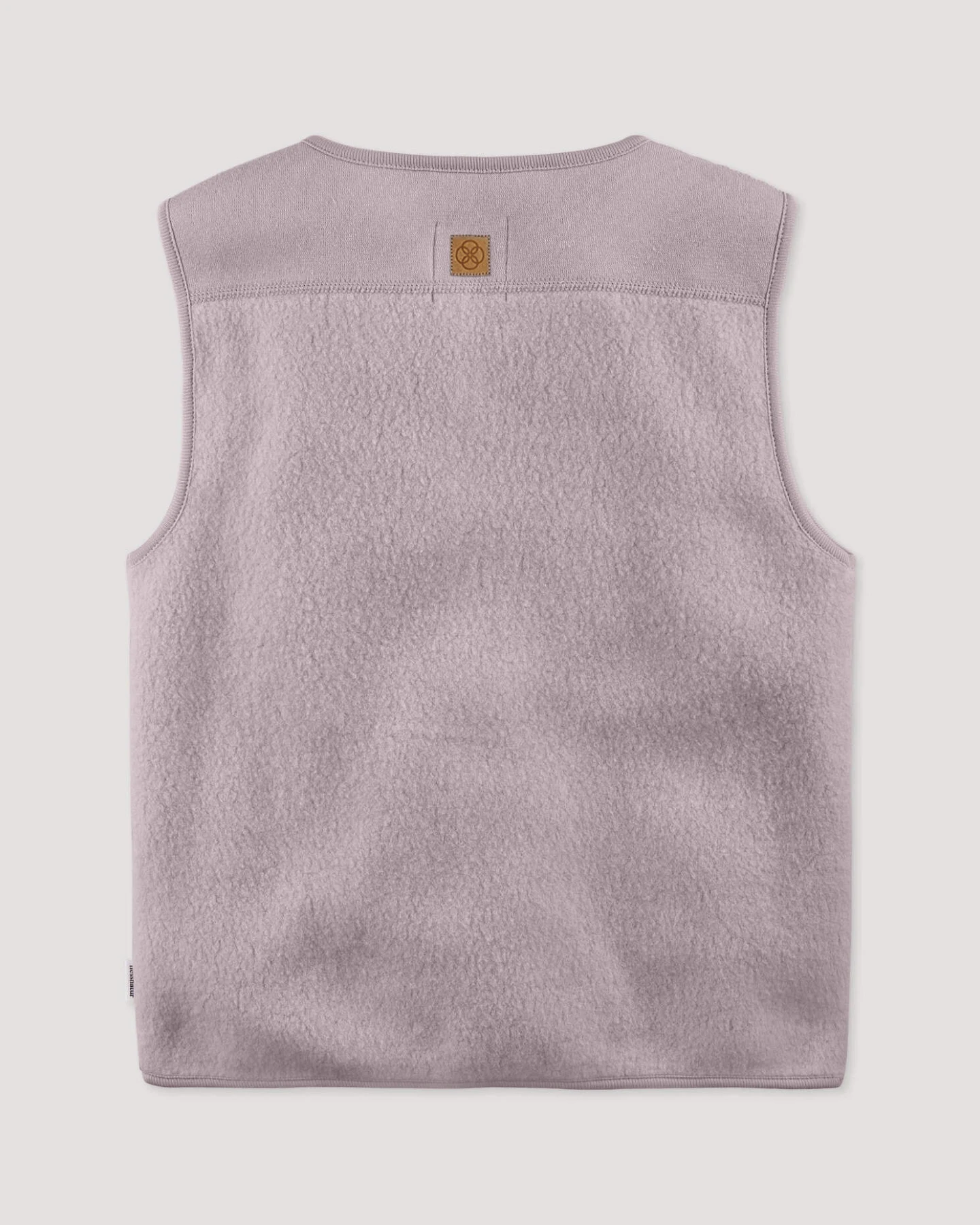 hessnatur Kinder Fleece Weste aus Bio-Baumwolle - rosa - Größe 146/152 – Ansicht 2