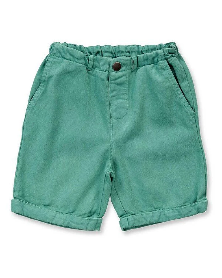 Sense Organics Kinder Shorts in smaragdgrün, Modell ULLI
