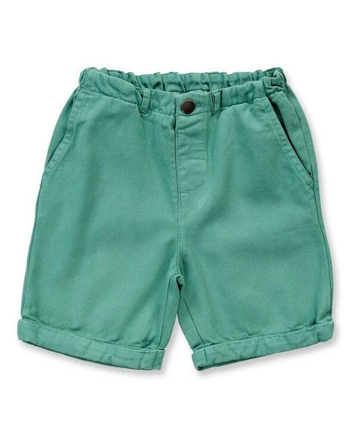 Sense Organics Kinder Shorts in smaragdgrün, Modell ULLI