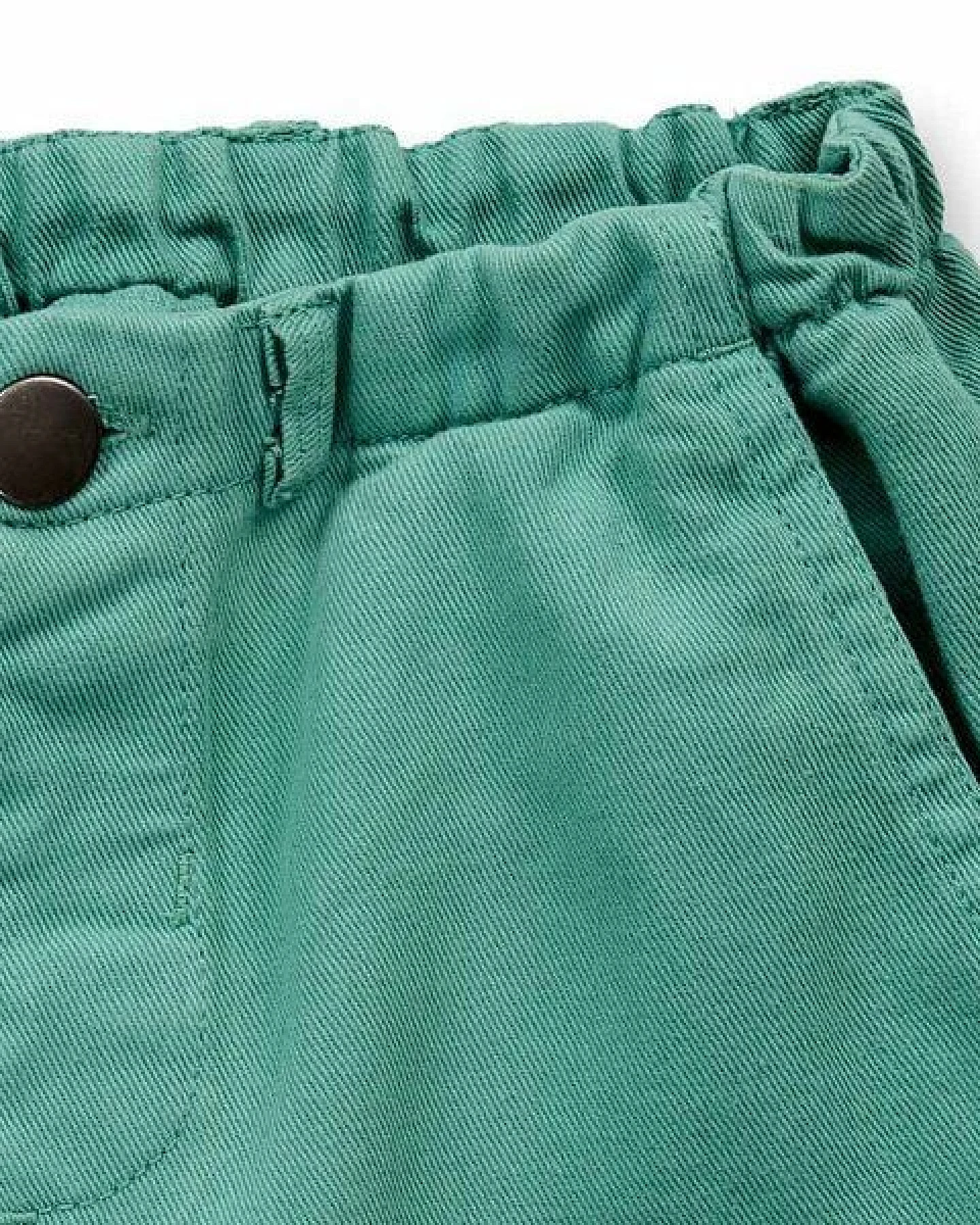 Sense Organics Kinder Shorts in smaragdgrün, Modell ULLI – Ansicht 2