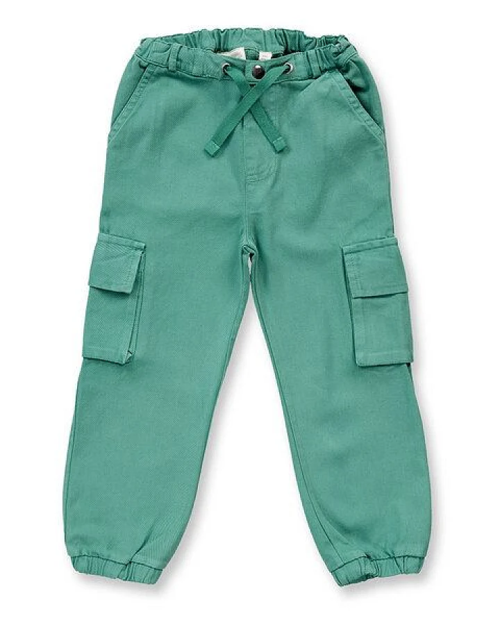 Sense Organics Kinderhose in smaragdgrün, Modell MAILO