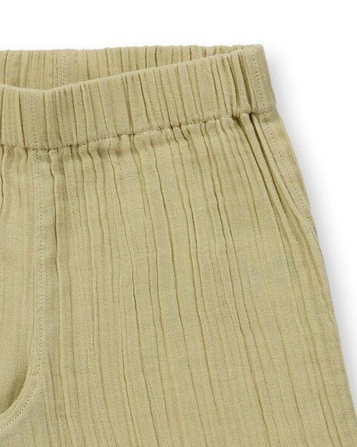 Sense Organics Musselinhose in schilfgrün für Mädchen, Modell LISANN – Ansicht 2