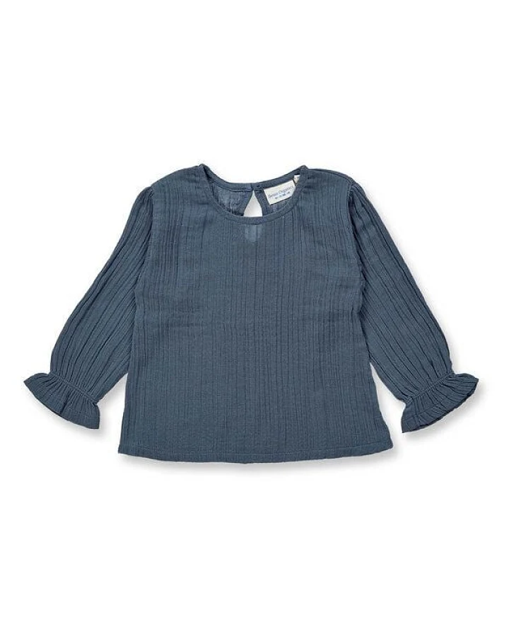 Sense Organics Mädchenbluse, Modell LOBA