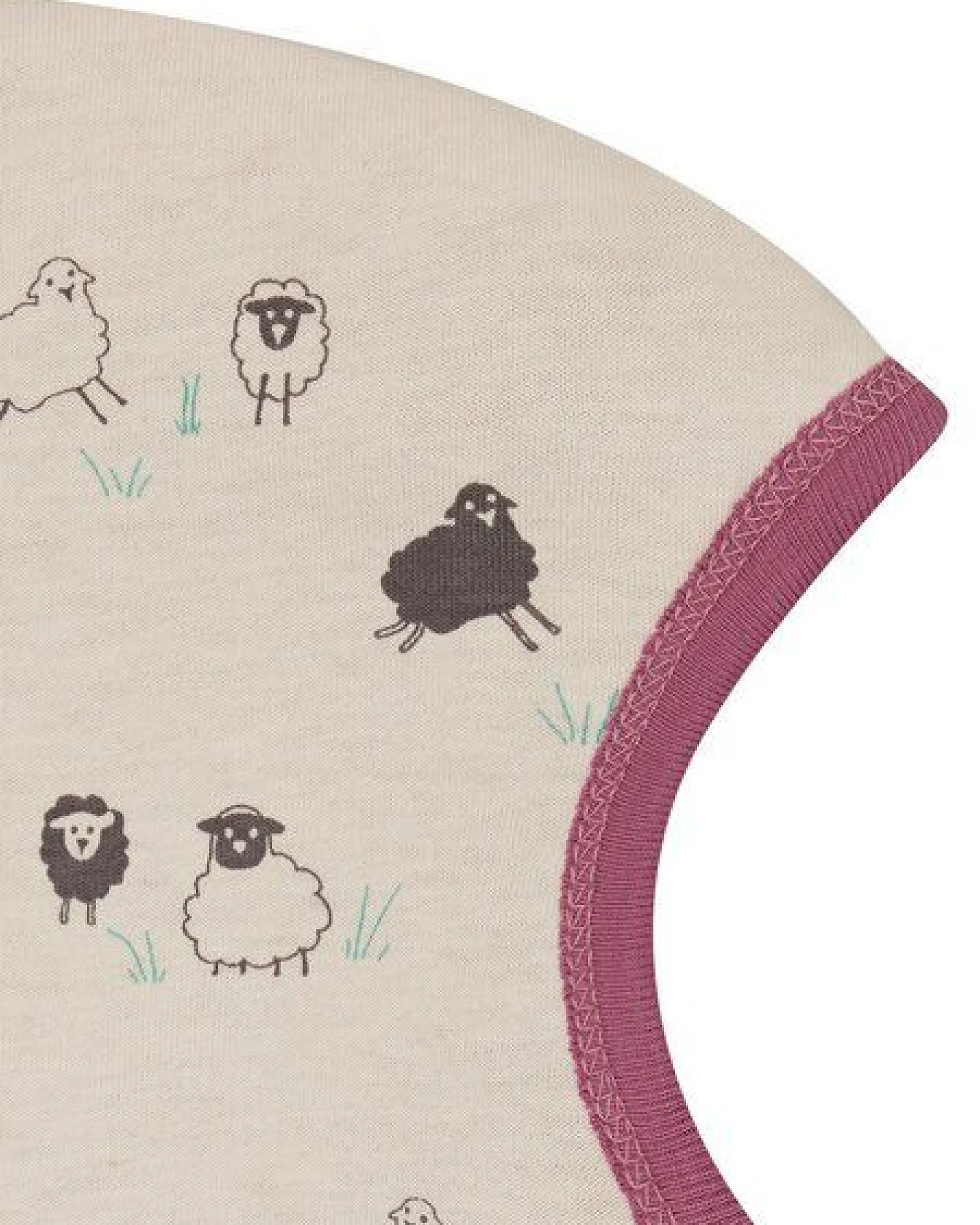 loud + proud Babys & Kinder Schlupfmütze Wollfleece, GOTS-zertifiziert – Ansicht 3