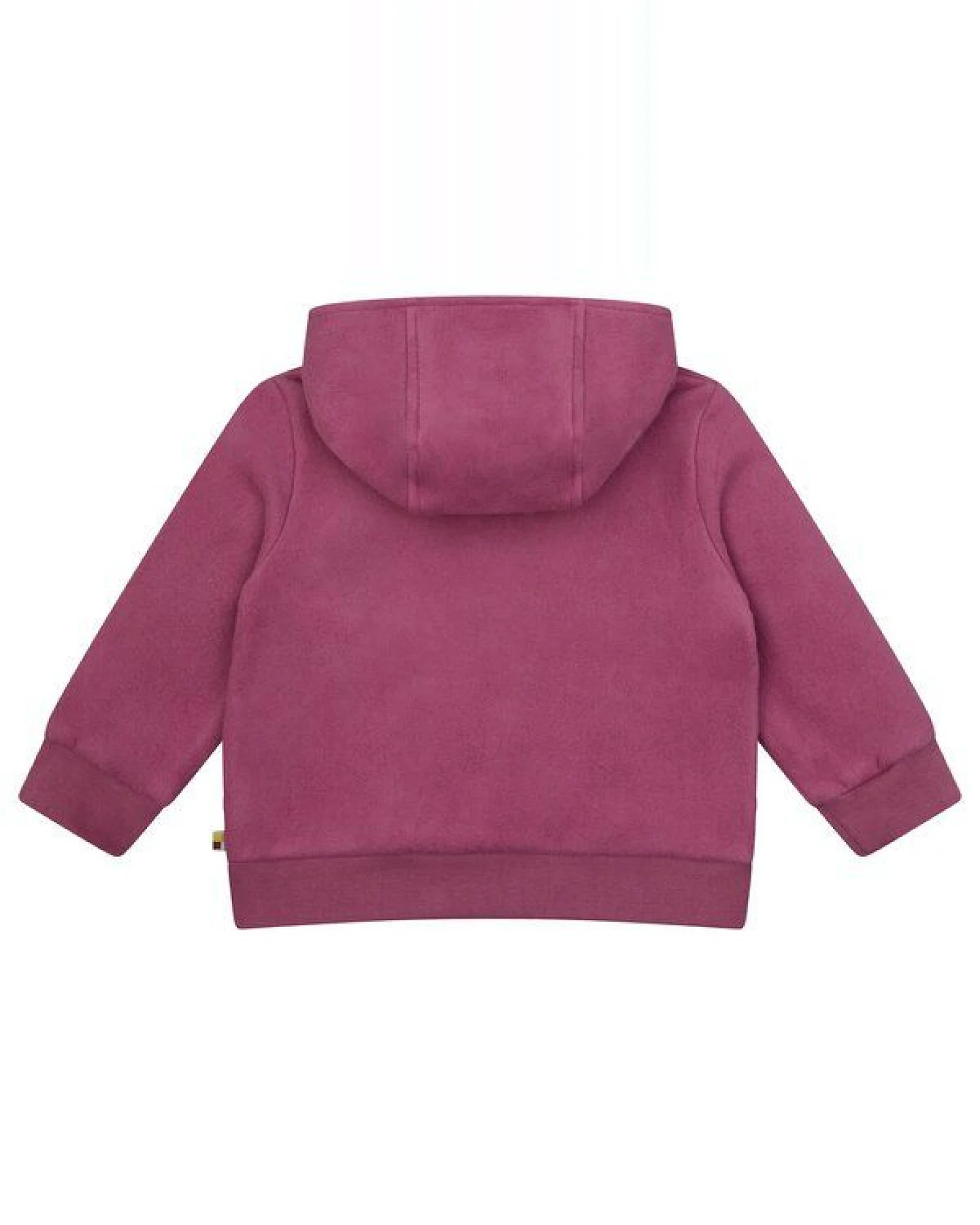 loud + proud Babys & Kinder Jacke aus Baumwoll-Fleece, GOTS-zertifiziert – Ansicht 2