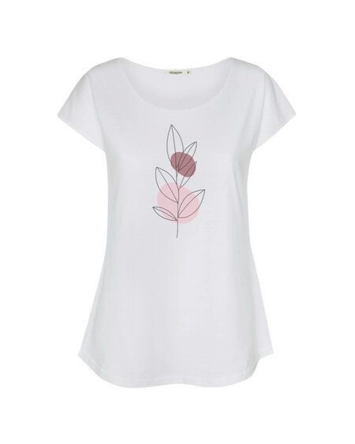 GREENBOMB Bloom Classic Cool - Lässiges T-Shirt aus Bio-Baumwolle / hochwertiger Print / GOTS / Fair & Vegan – Ansicht 4