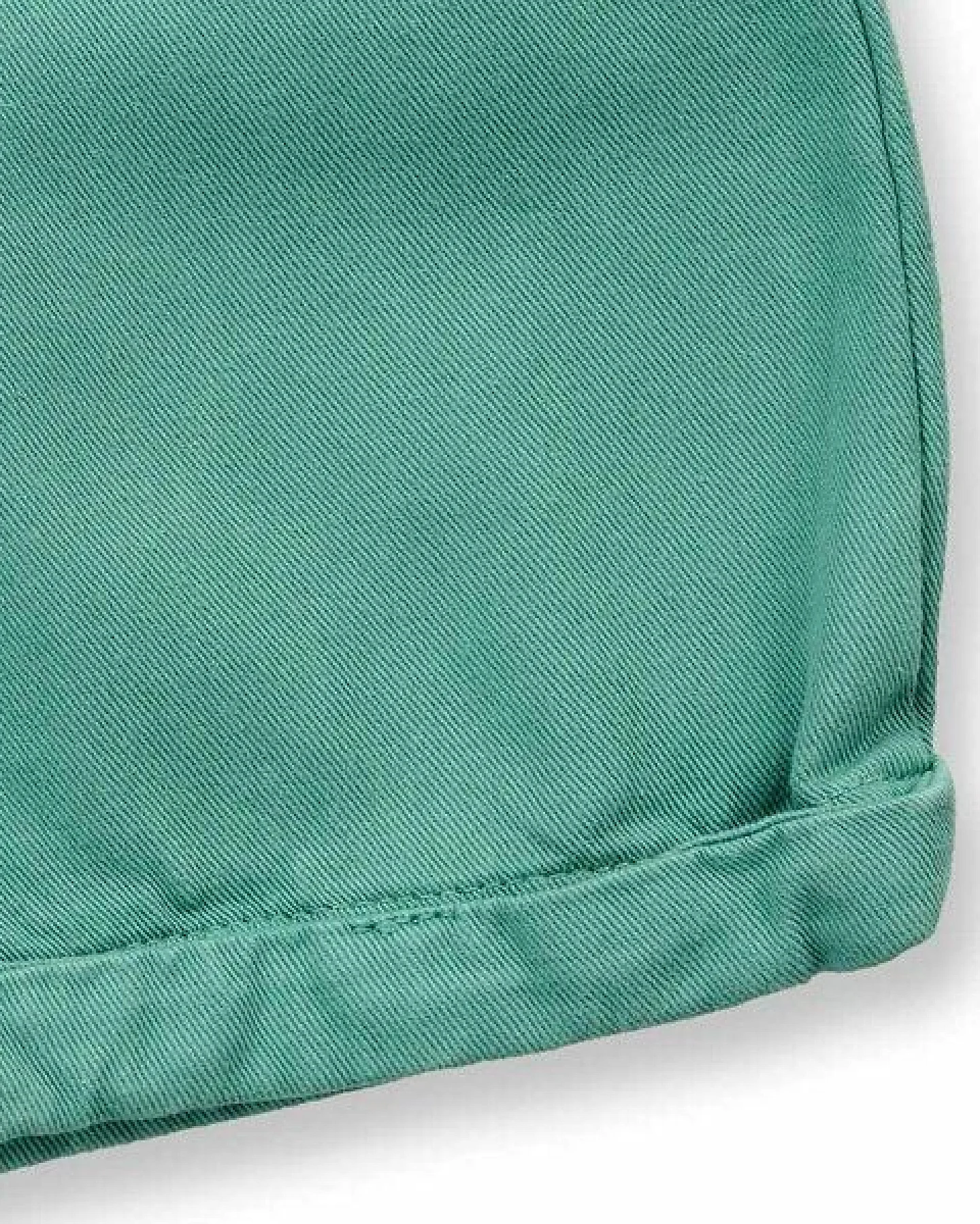 Sense Organics Kinder Shorts in smaragdgrün, Modell ULLI – Ansicht 3