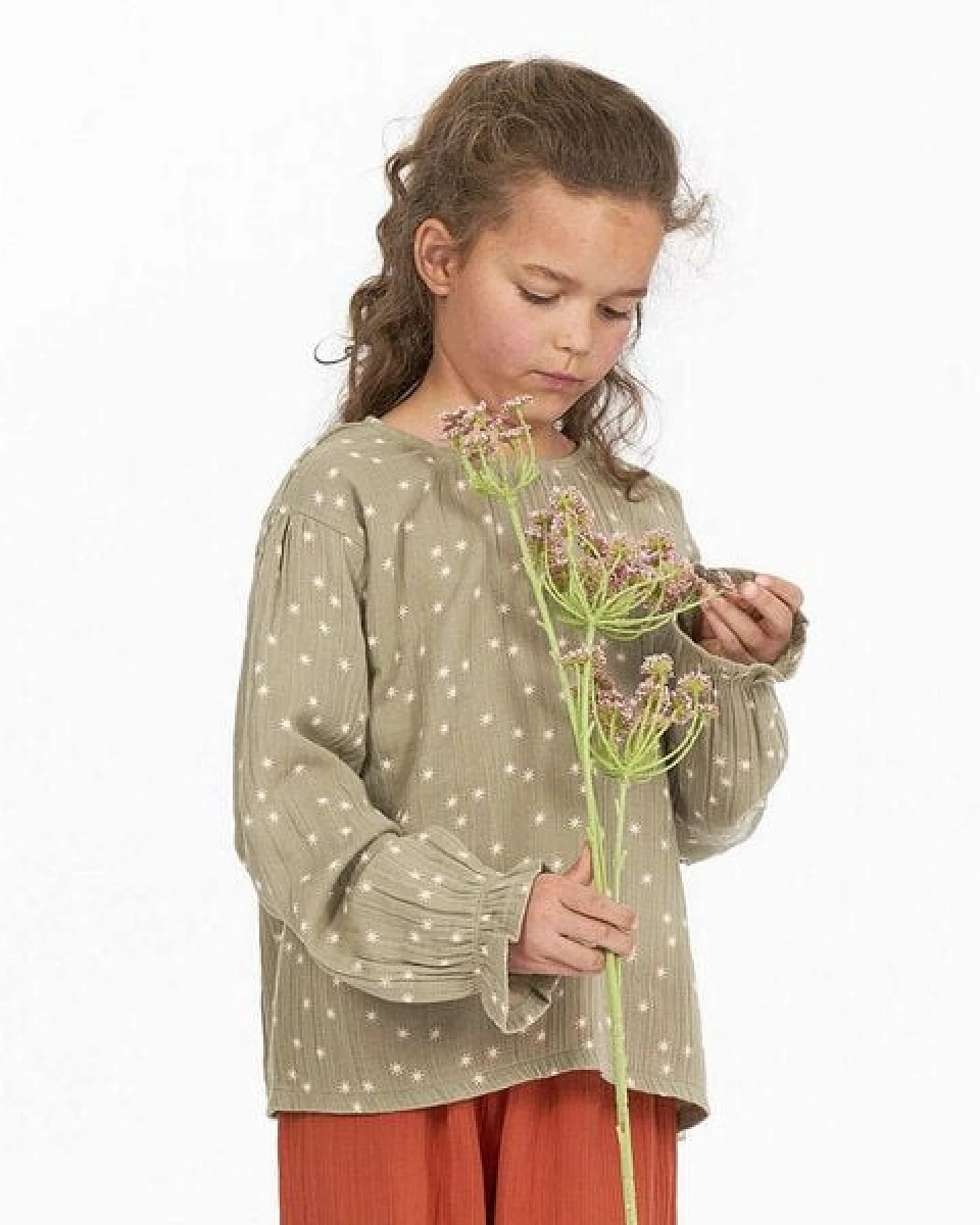 Sense Organics Mädchenbluse, Modell LOBA – Ansicht 2