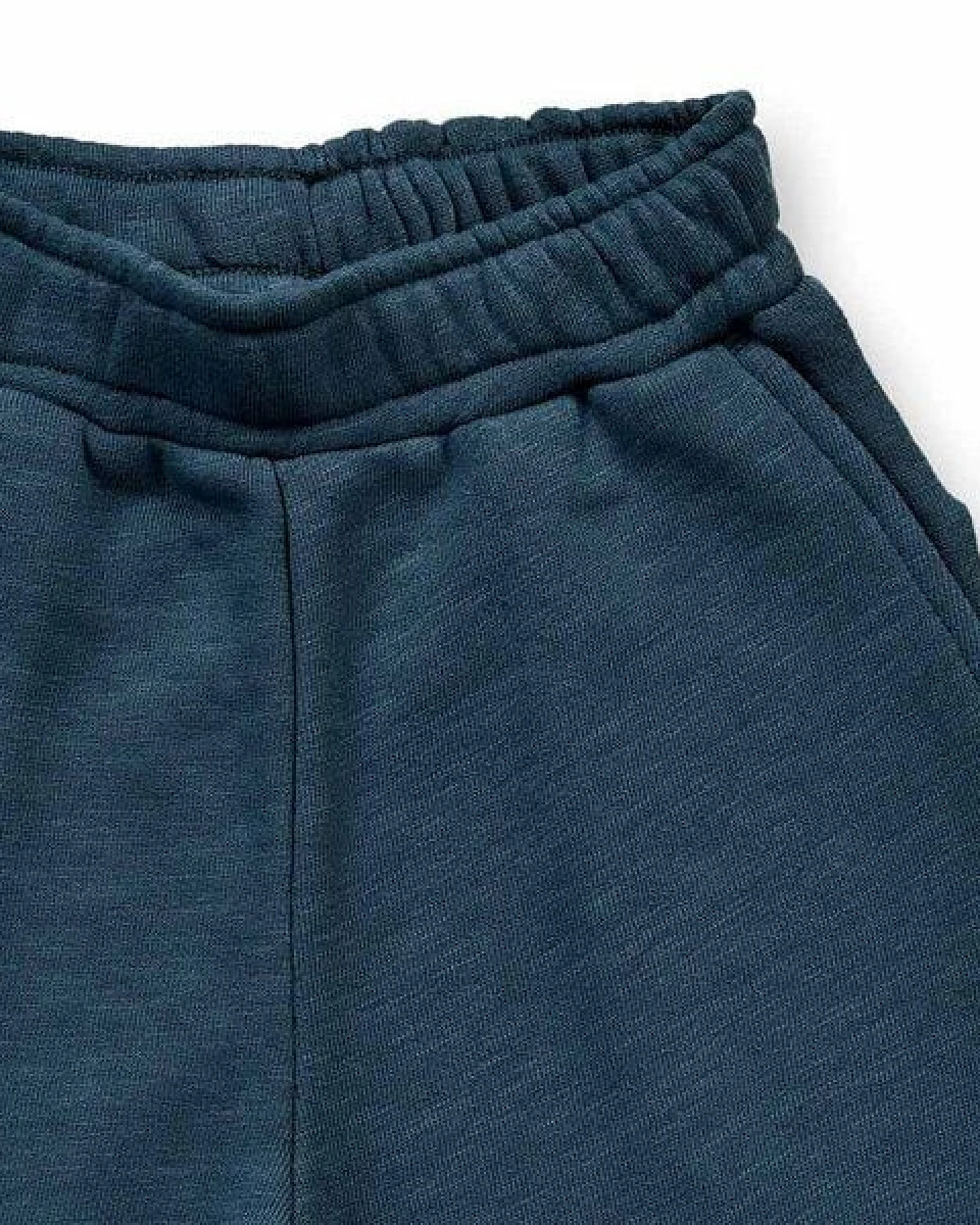 Sense Organics Sweathose für Kinder in dunklem Petrol, Modell POOKA – Ansicht 3