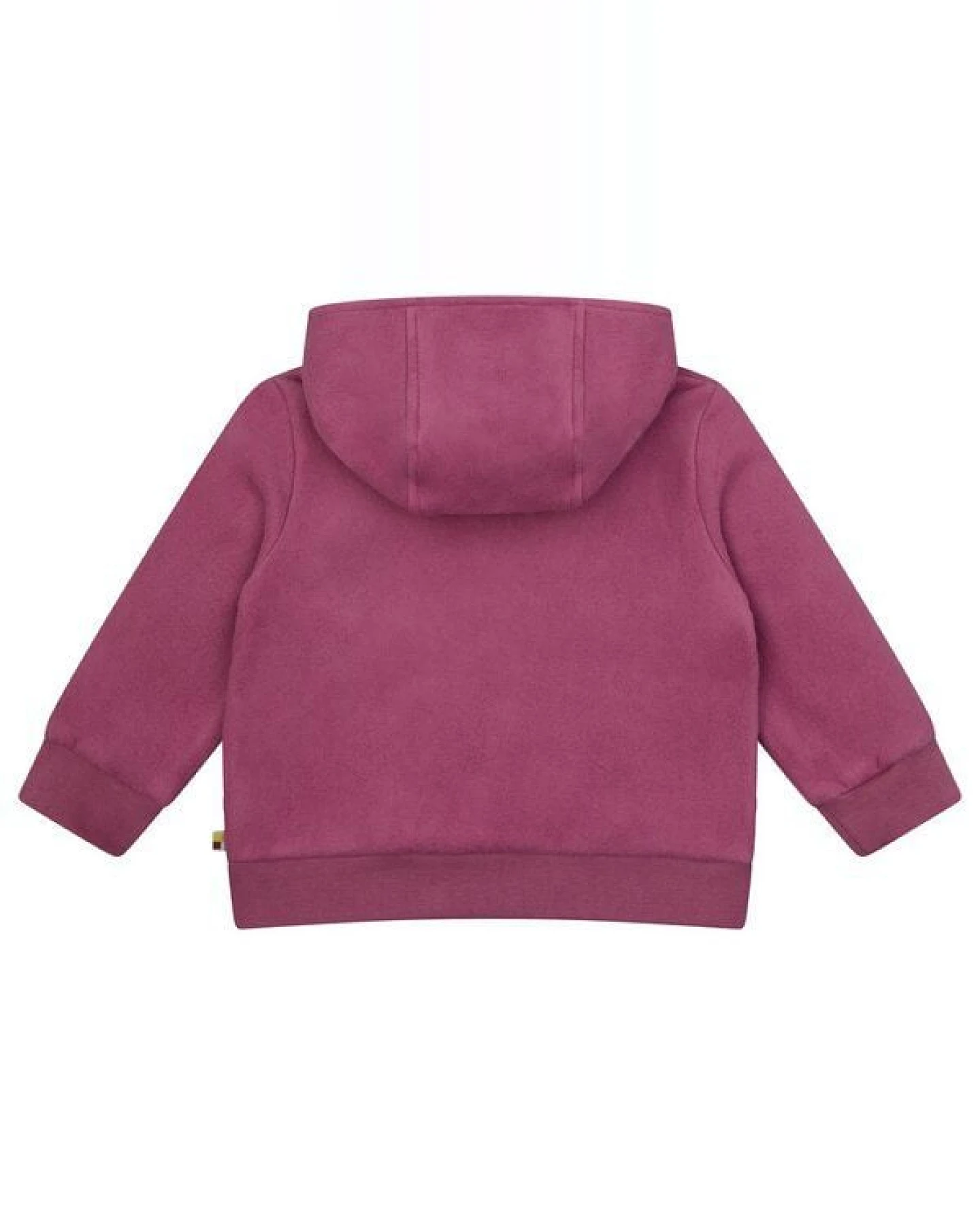 loud + proud Babys & Kinder Jacke aus Baumwoll-Fleece, GOTS-zertifiziert – Ansicht 2