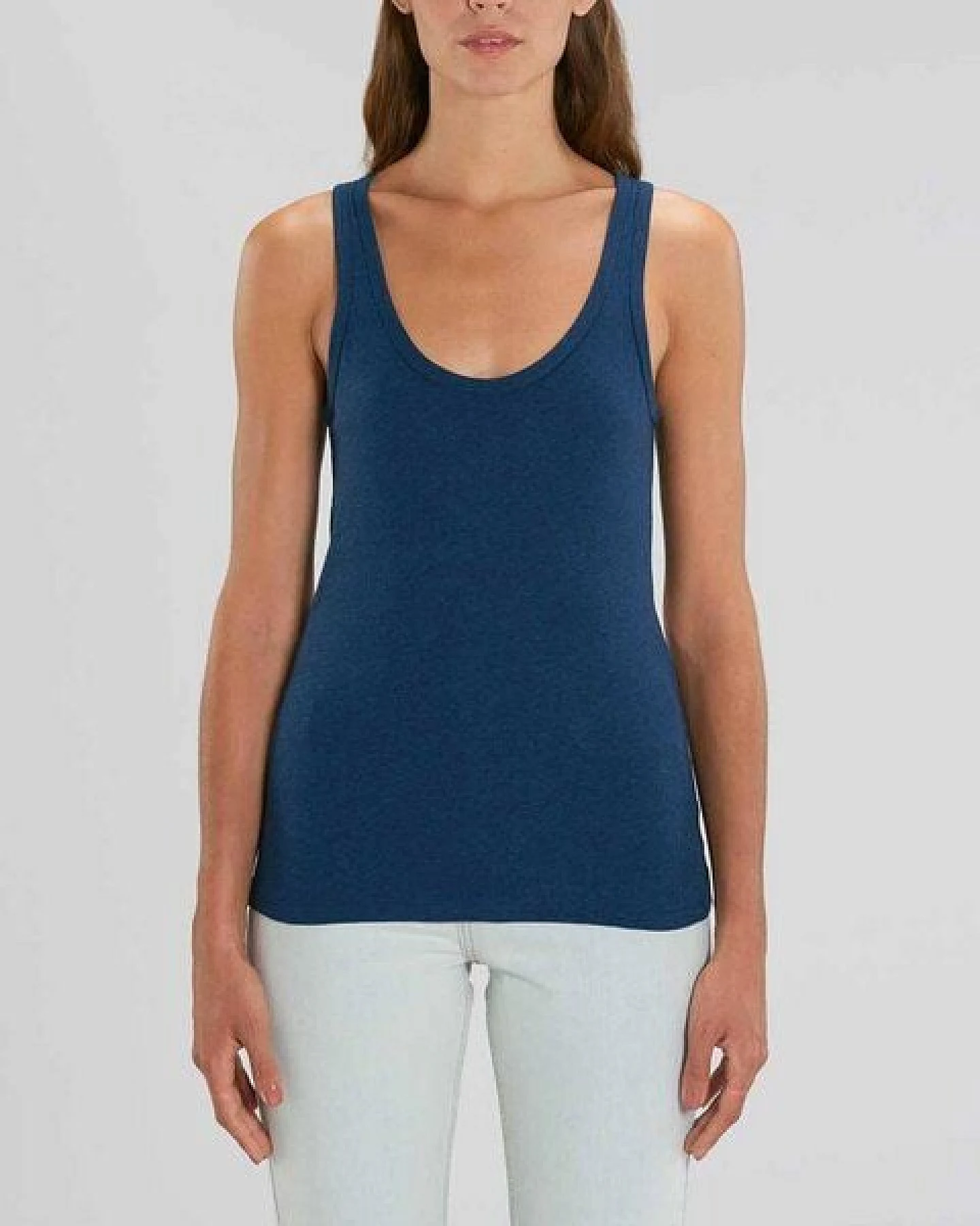 YTWOO Damen Top aus Bio Baumwolle, nachhaltig & fair, viele Farben meliert – Ansicht 2