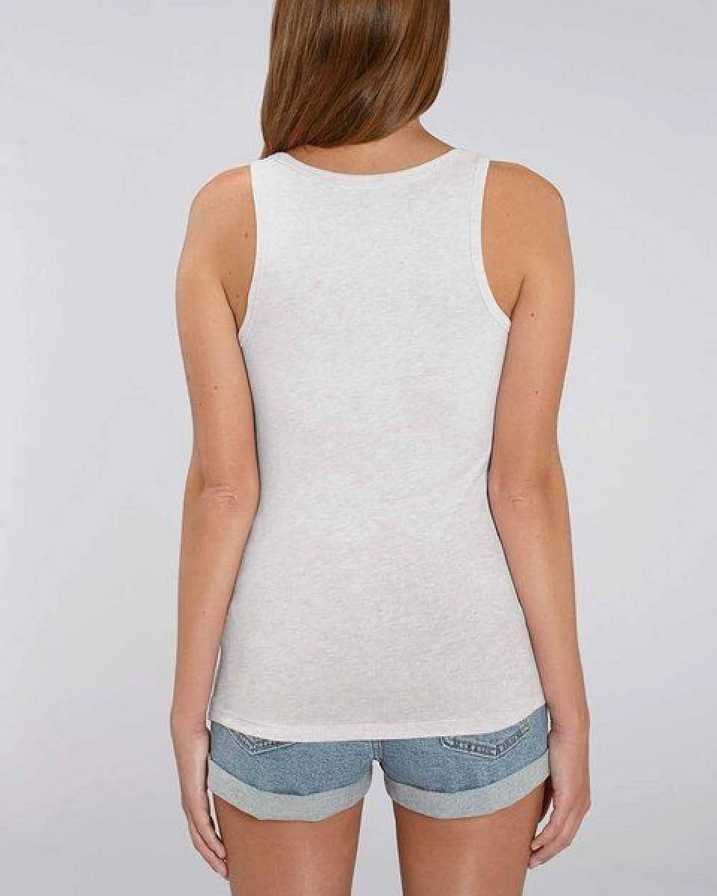 YTWOO Damen Top aus Bio Baumwolle, nachhaltig & fair, viele Farben meliert – Ansicht 3