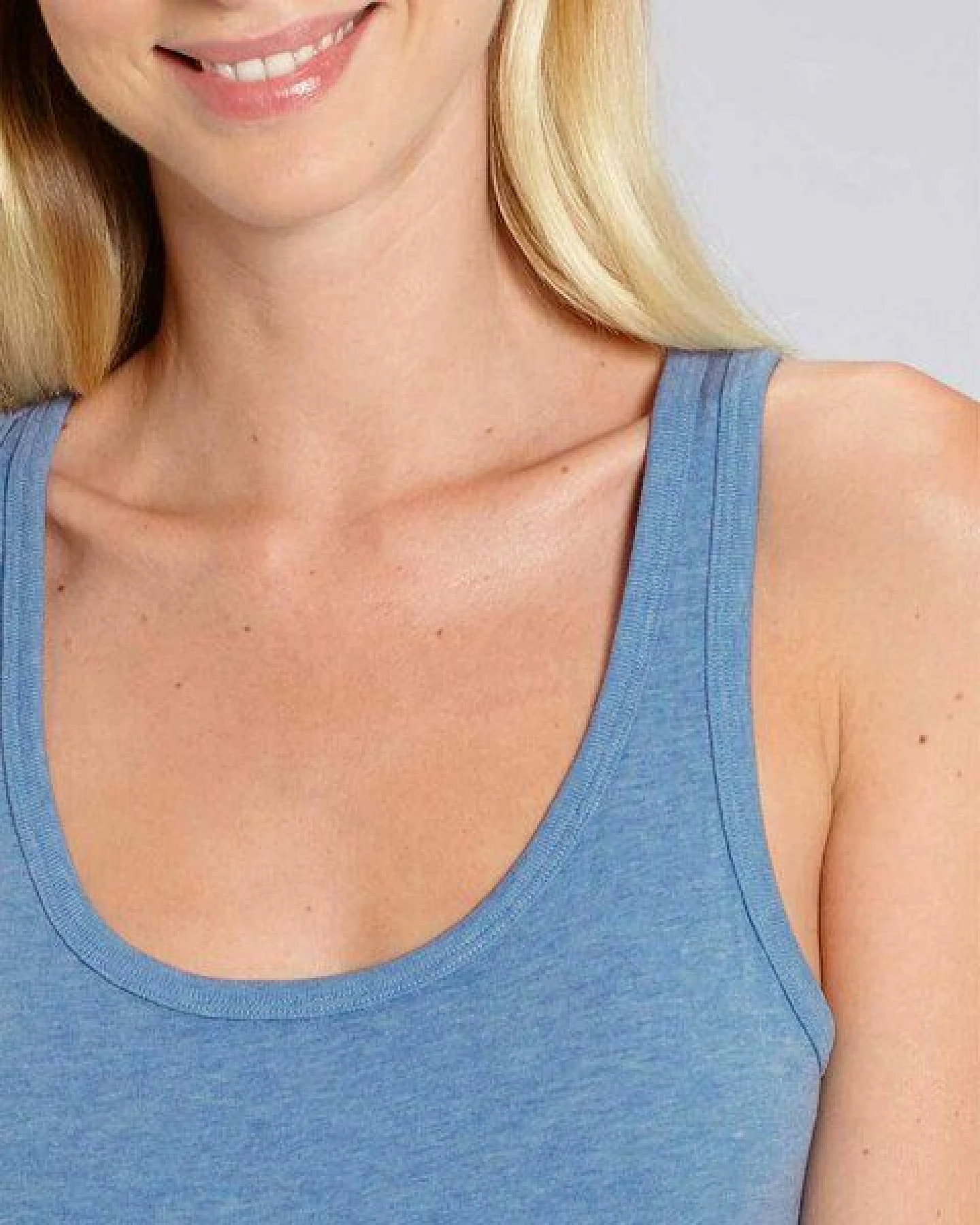 YTWOO Damen Top aus Bio Baumwolle, nachhaltig & fair, viele Farben meliert – Ansicht 3