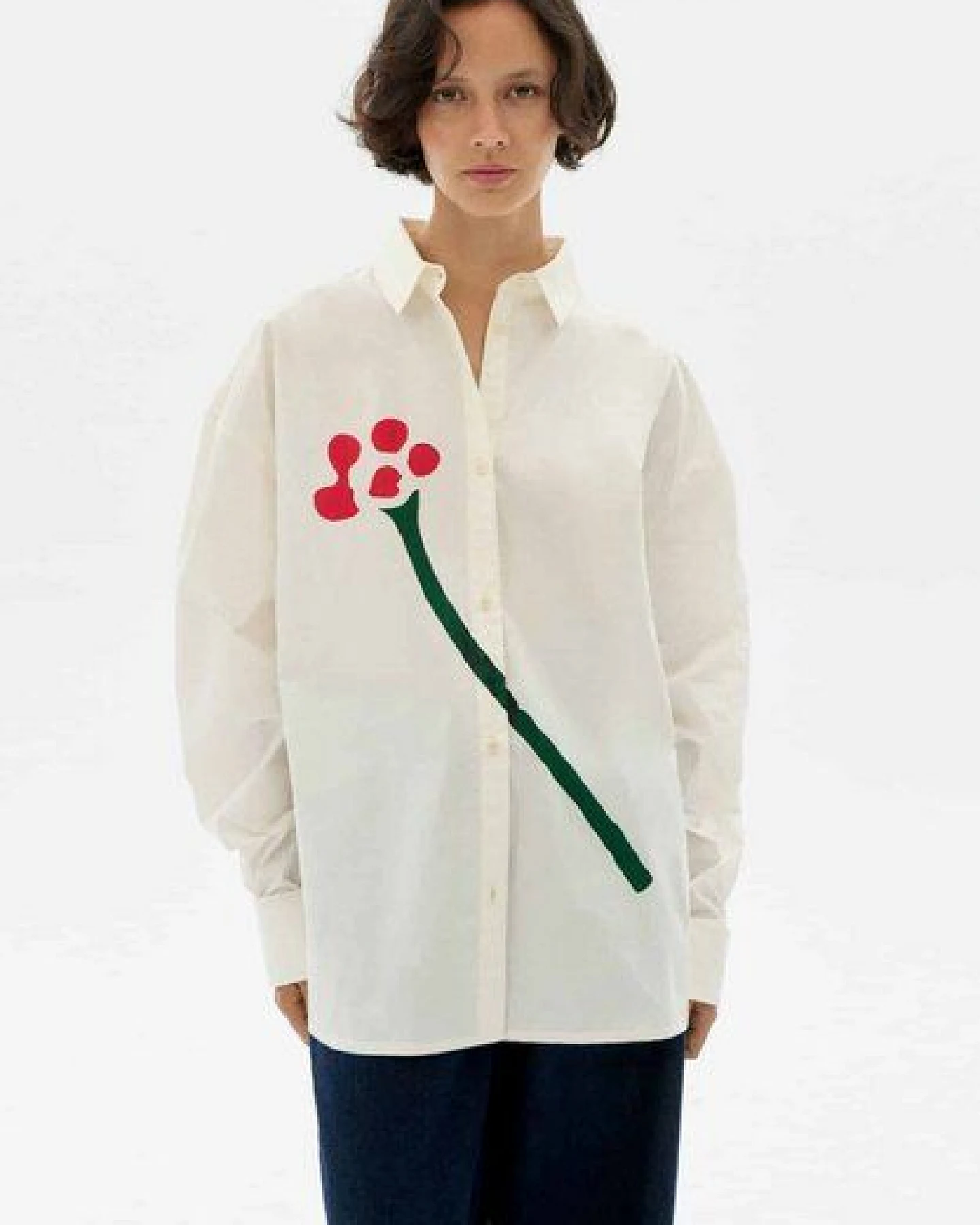 thinking mu Damen Bluse Juana mit Blumenprint – Ansicht 2