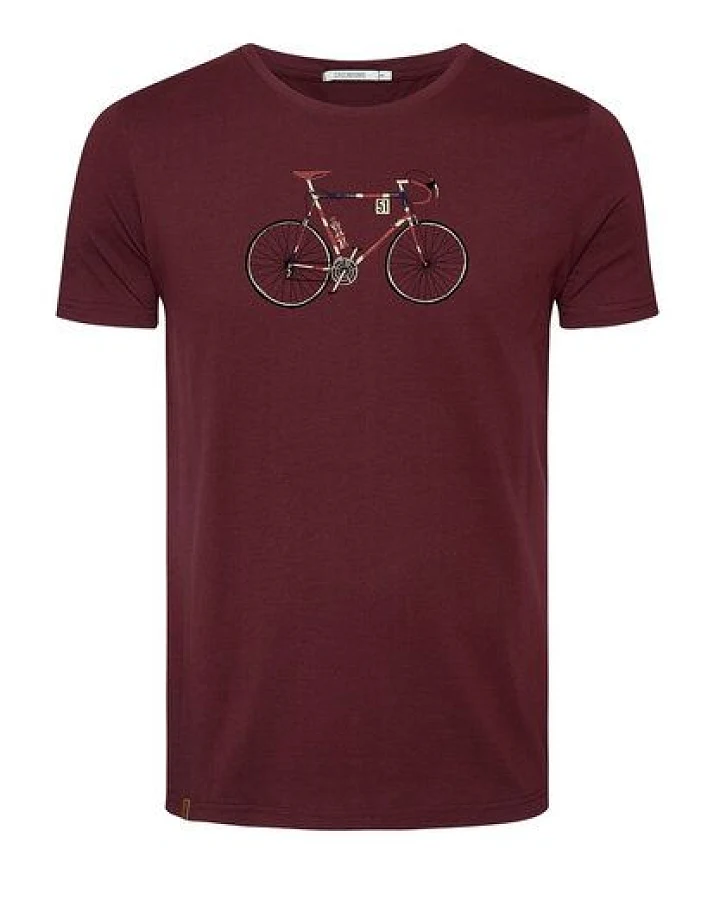 GREENBOMB Bike Jack Guide - Sportliches T-Shirt aus Bio-Baumwolle / hochwertiger Print / GOTS / Fair & Vegan