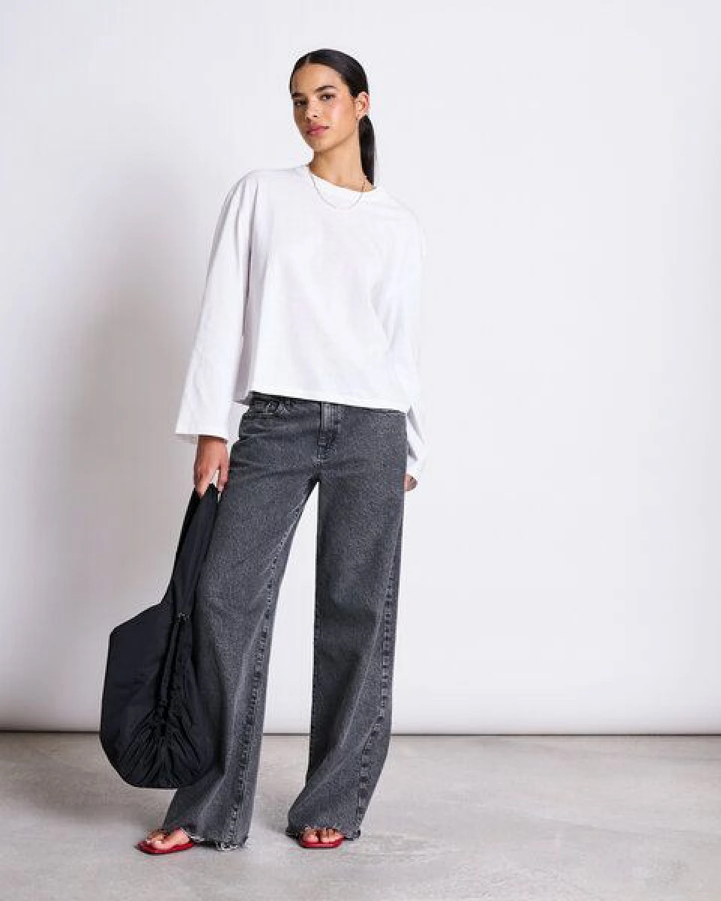 JAN N JUNE Boxy Langarmshirt ANKIRA – Ansicht 4