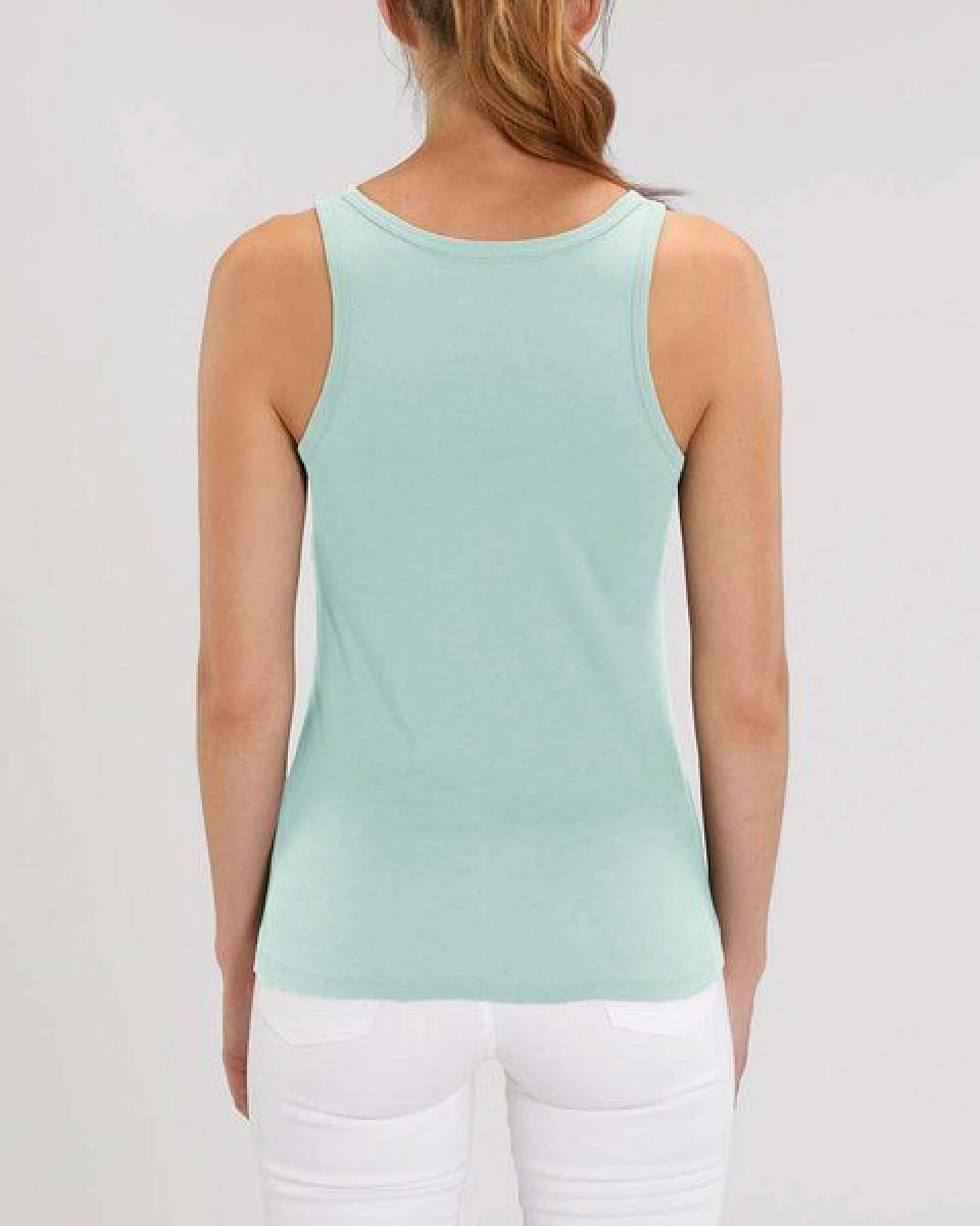 YTWOO Damen Top aus Bio Baumwolle, fair, viele Farben – Ansicht 3