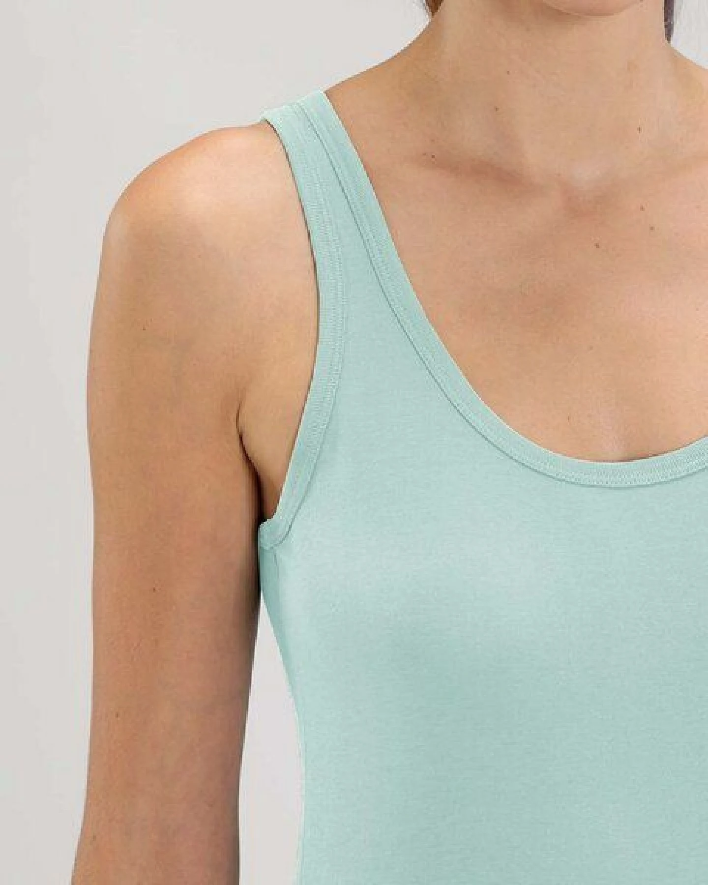 YTWOO Damen Top aus Bio Baumwolle, fair, viele Farben – Ansicht 2